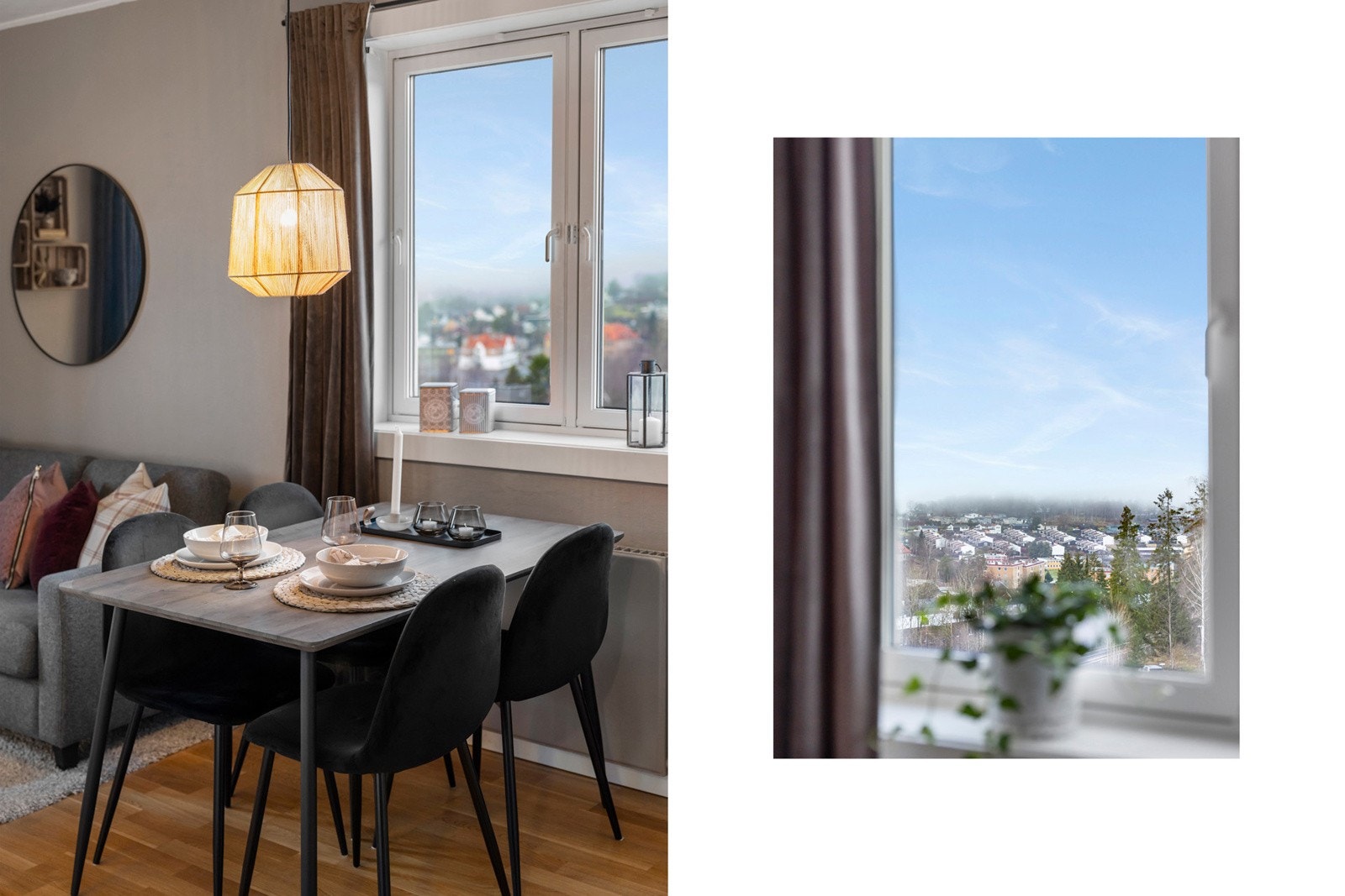 Utsikt fra stuen Galleribilde