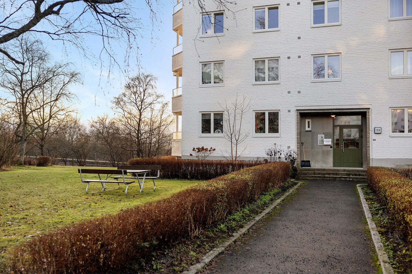 Inngangsparti - velkommen inn! Galleribilde