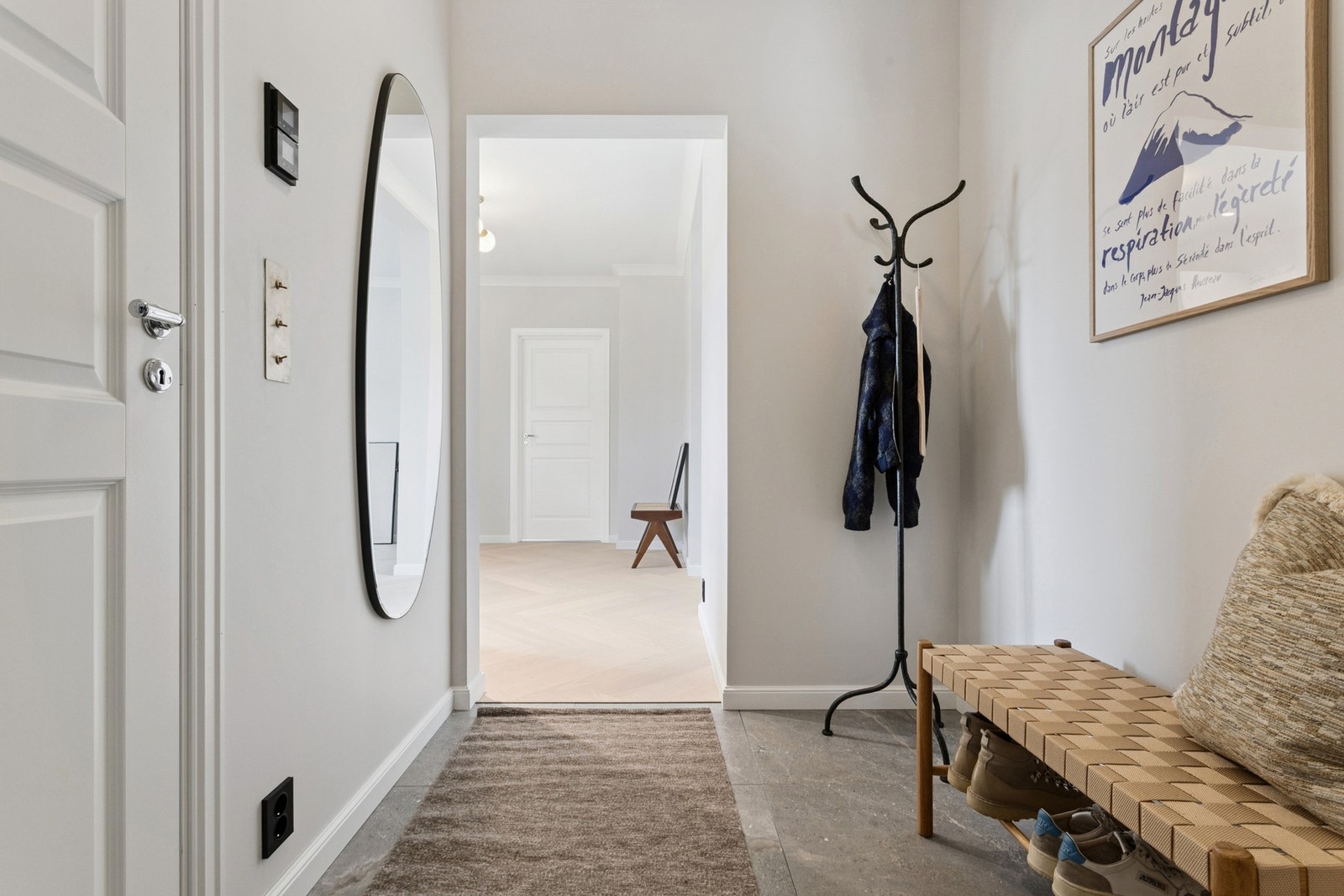 Entreen skaper et godt førstegangs inntrykk av standarden man kan forvente videre Galleribilde