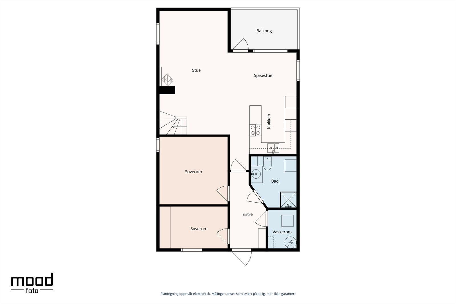 Plantegning hovedetasje Galleribilde