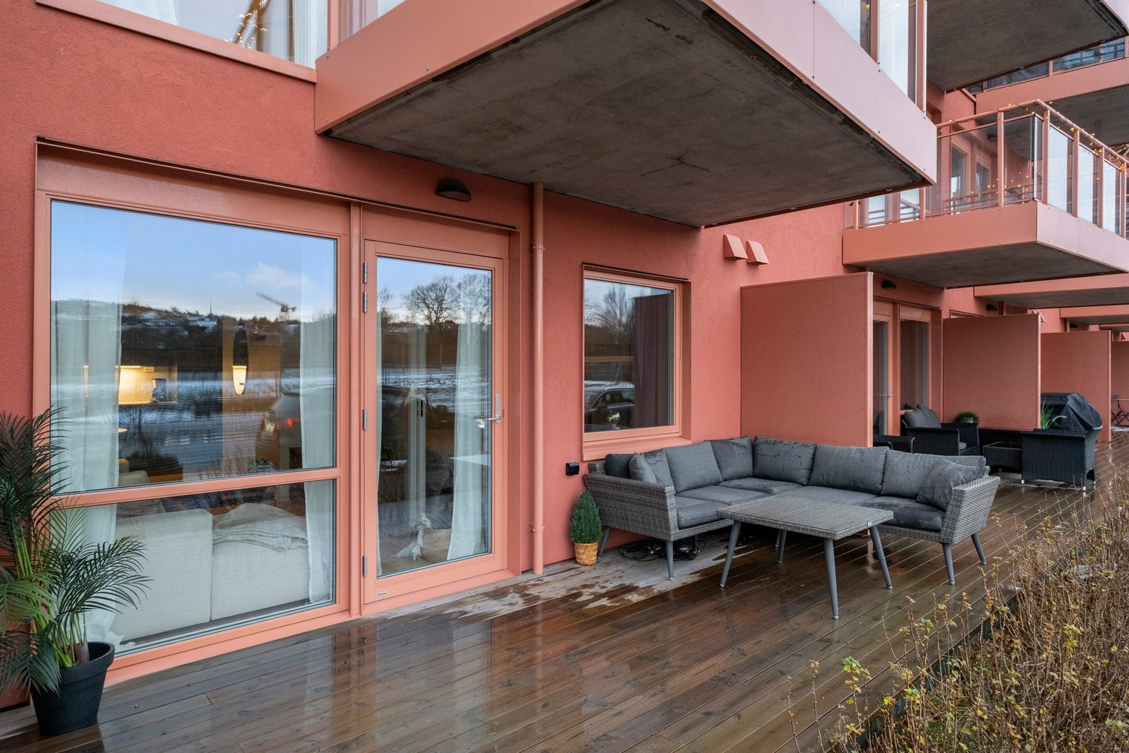 Sørvendt terrasse Galleribilde