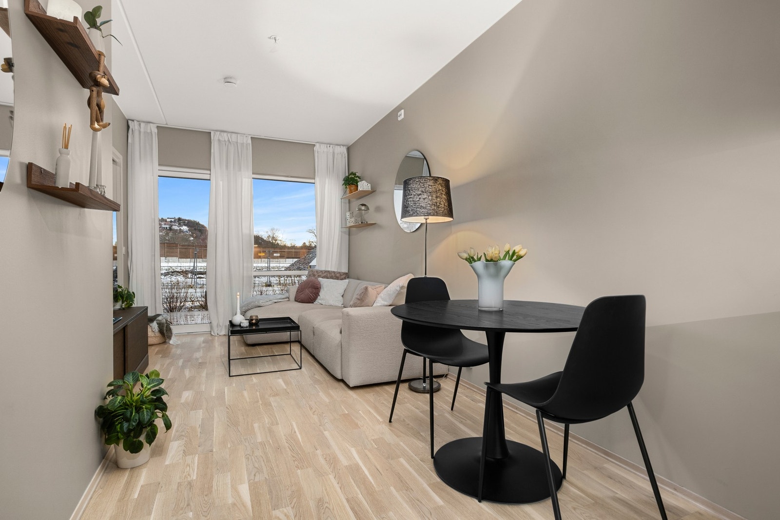 Boligen har balansert ventilasjon som gir et godt inneklima Galleribilde