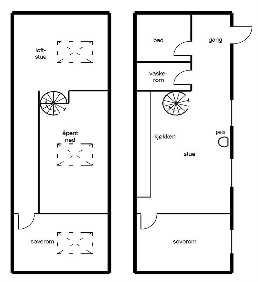 Plantegning. Galleribilde