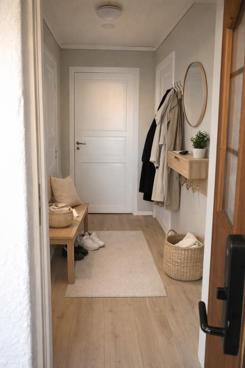 Koselig lite inngangsparti. Galleribilde