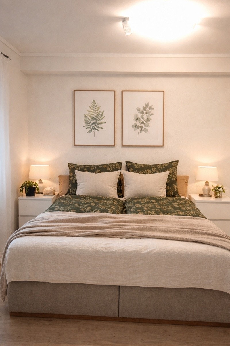 Stort romslig soverom med god oppbevaringsplass Galleribilde