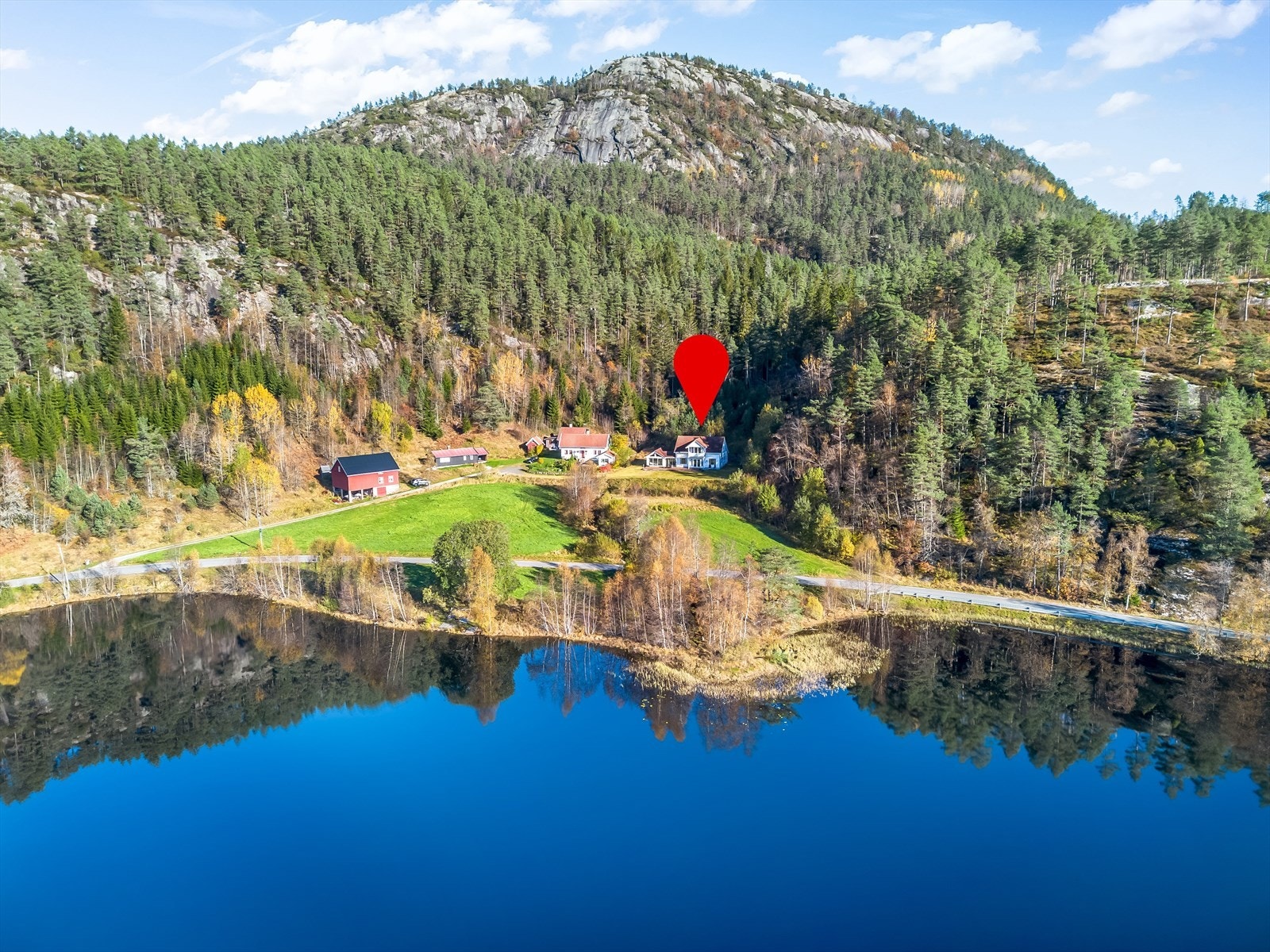 Dronefoto Galleribilde