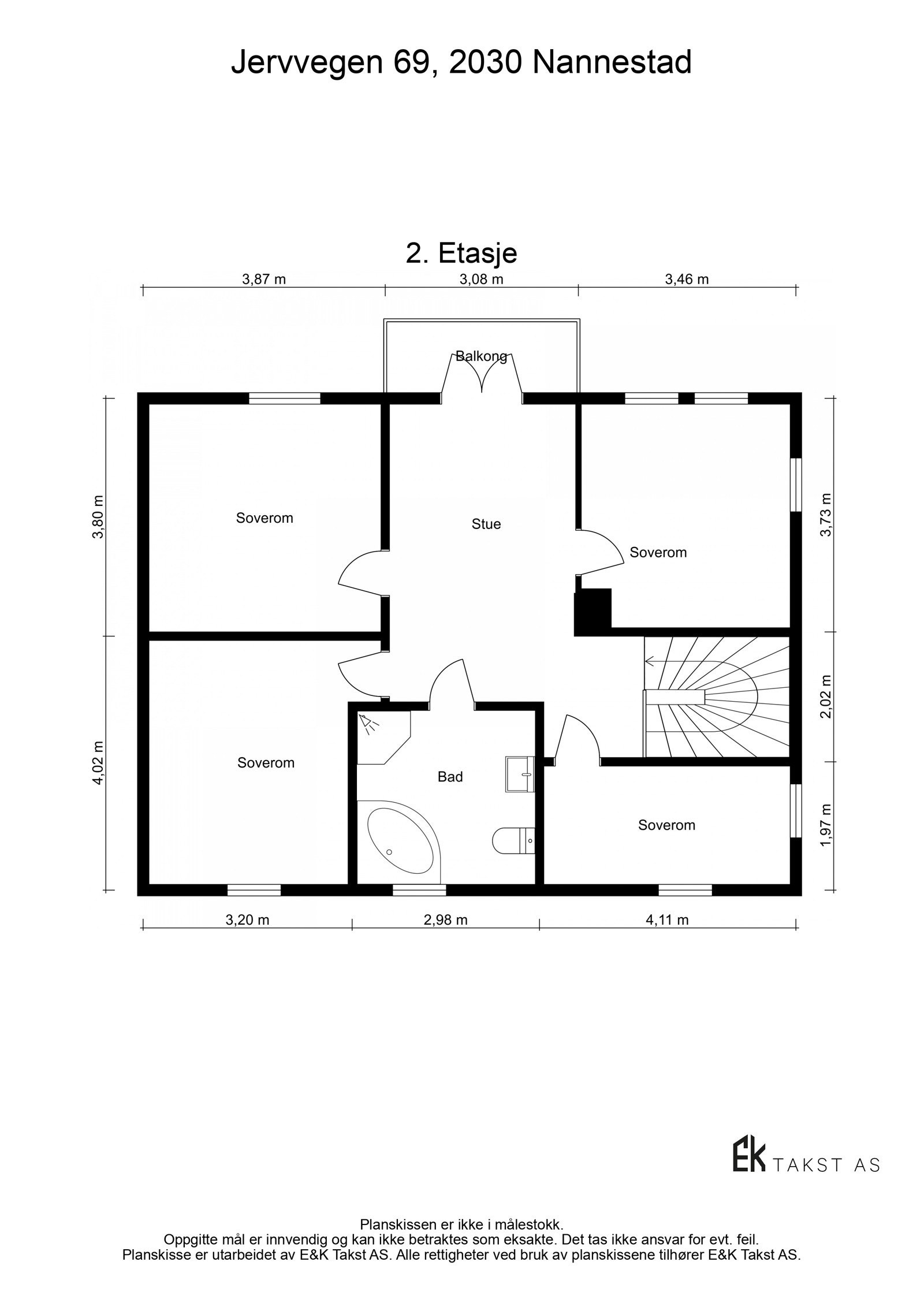 Plantegning 2. Etasje. Galleribilde