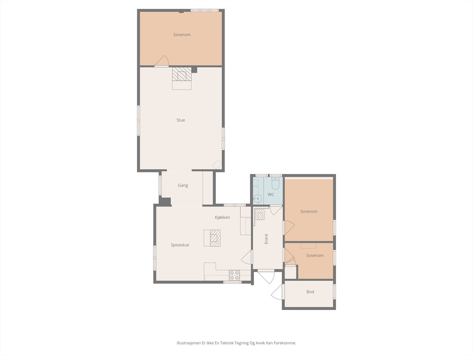 Plantegning. Galleribilde