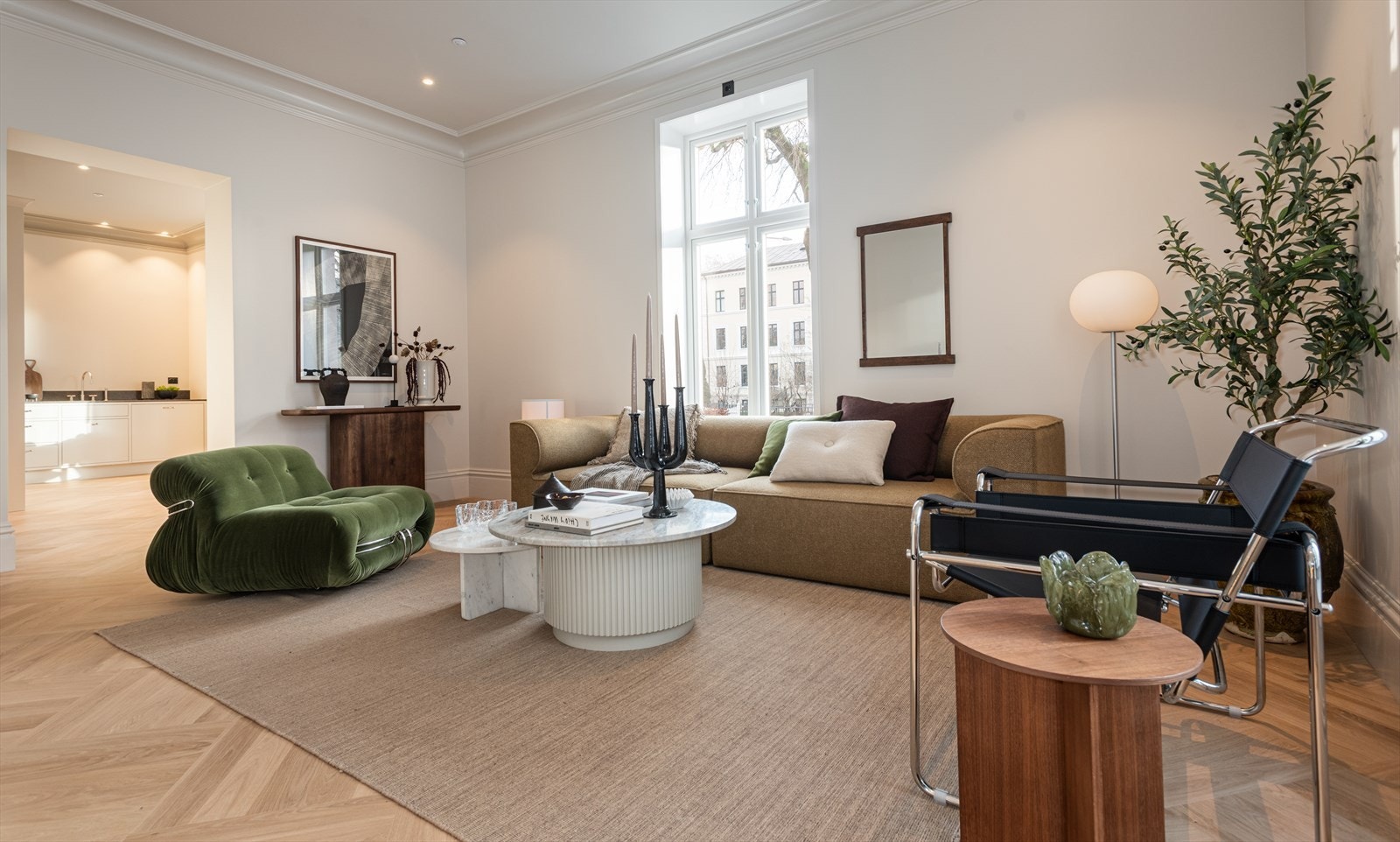 En eksklusiv og påkostet 4-roms leilighet over 2 plan Galleribilde