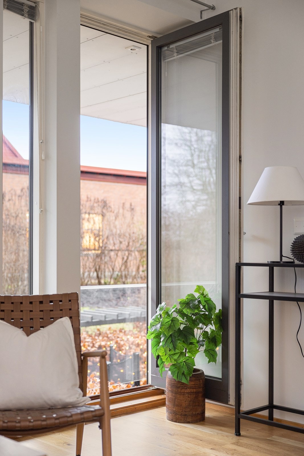 Fransk balkong i stuen. Galleribilde