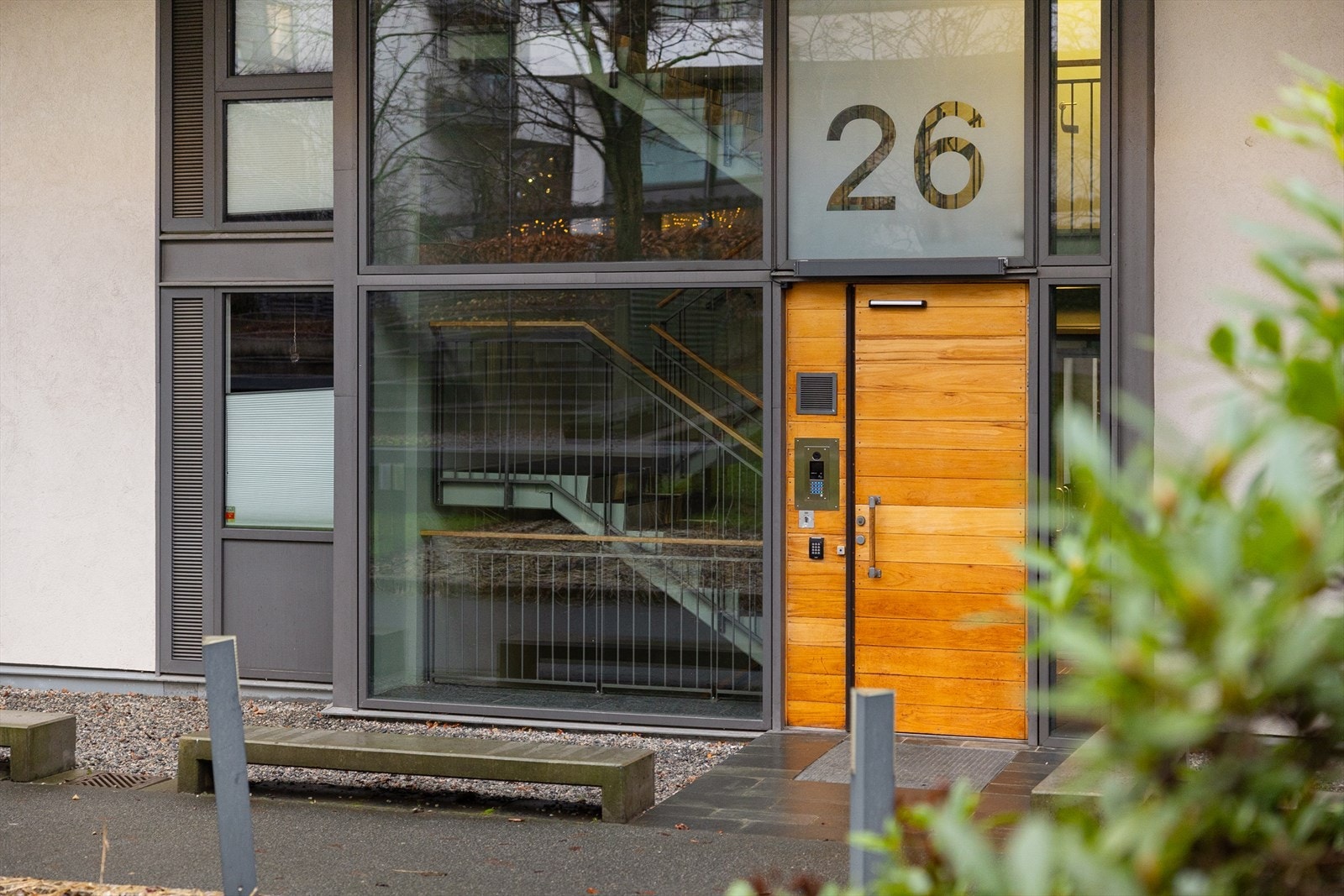 Inngangsparti. Galleribilde