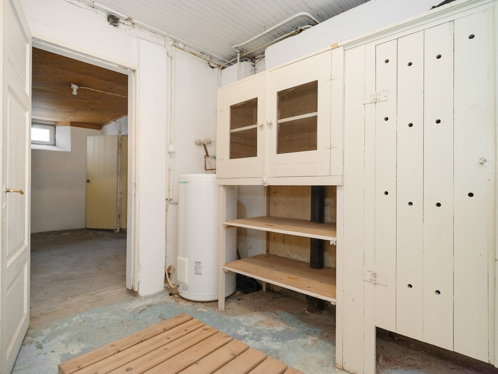 I kjelleretasjen finnes det flere boder Galleribilde