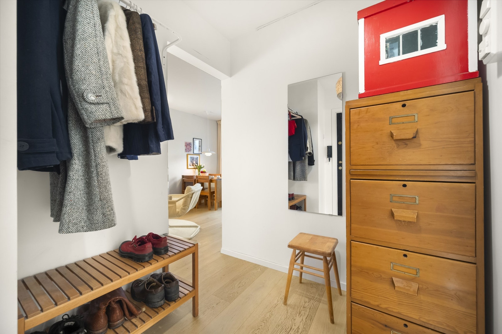 Ytterligere oppbevaringsmuligheter i boligens tre eksterne boder Galleribilde