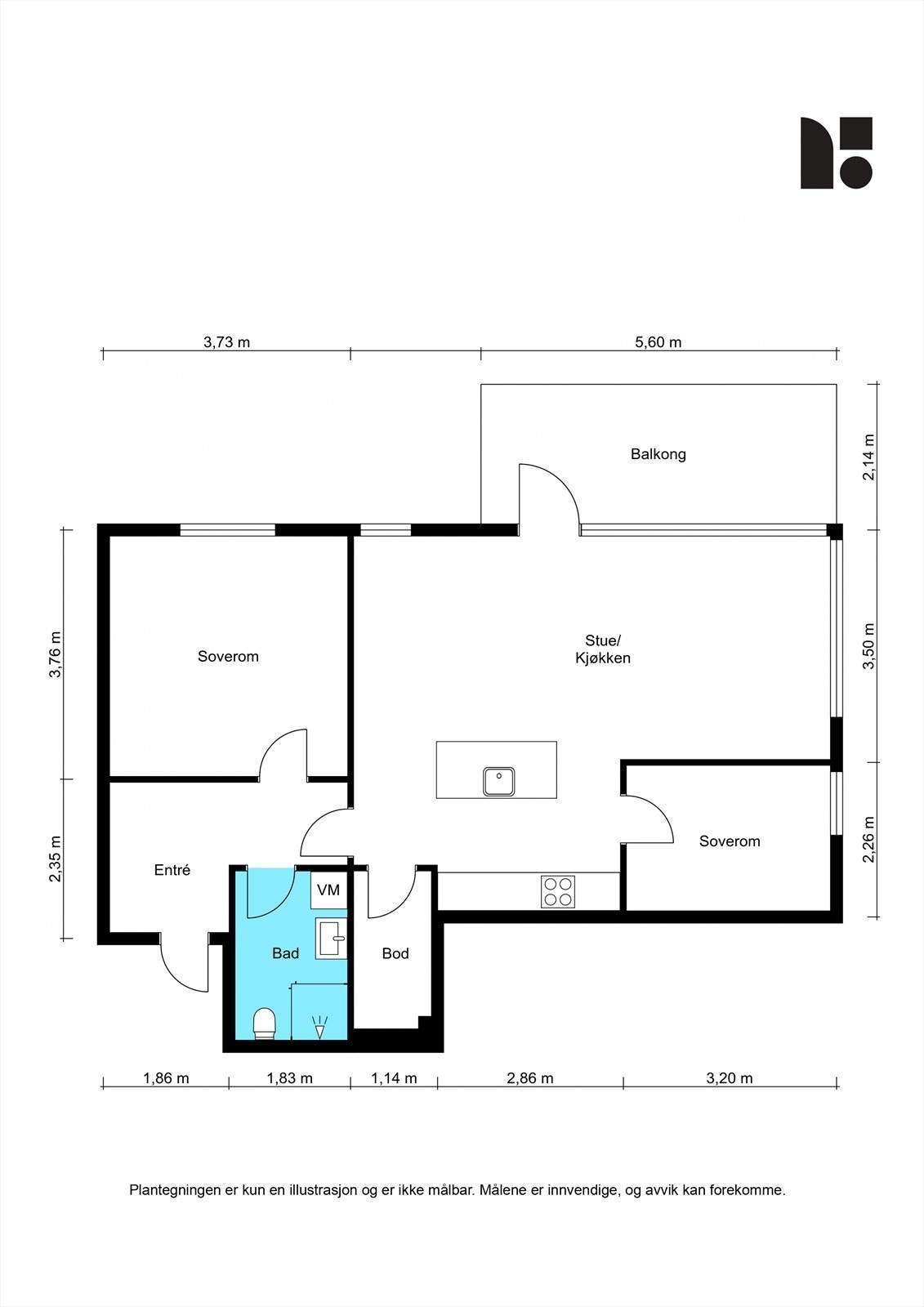 Plantegning. Galleribilde