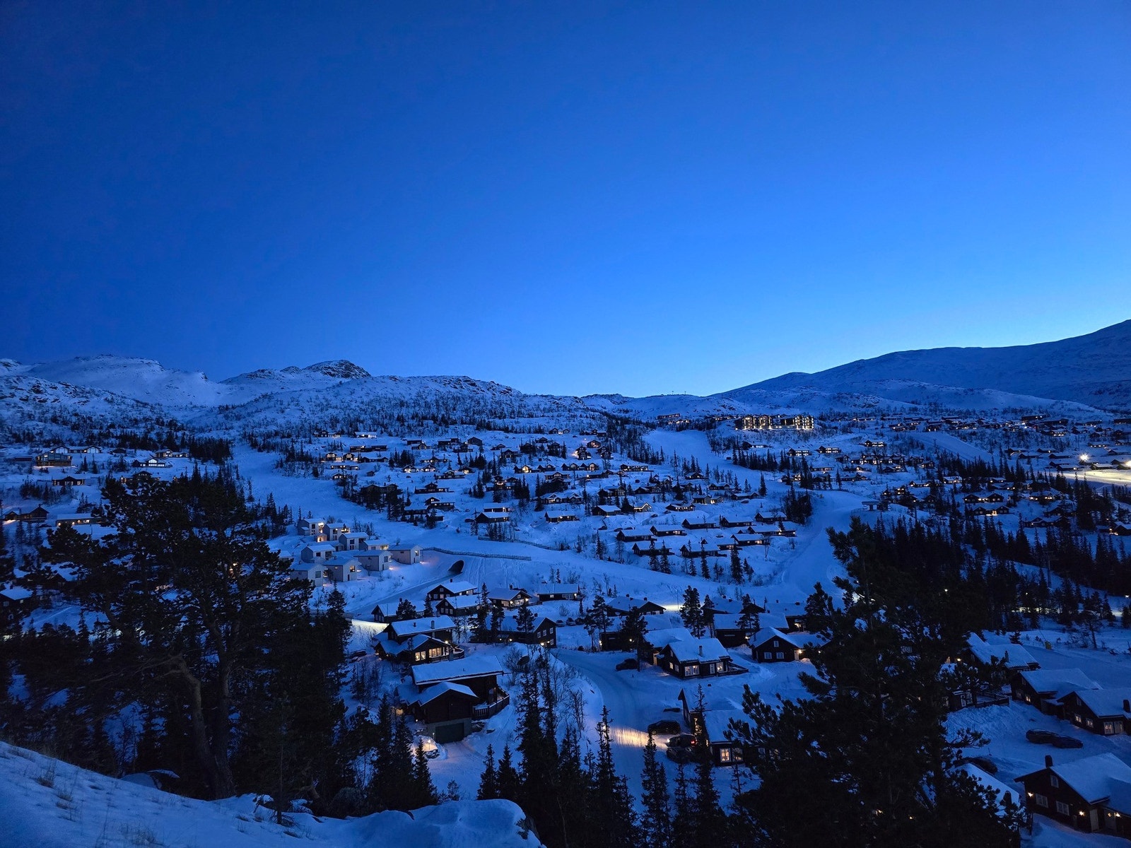 Utsikt fra tomten Kollen 114 Galleribilde