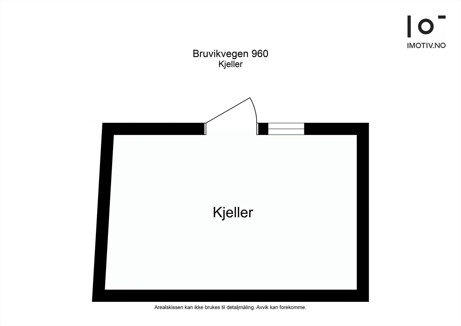 Plantegning kjeller. Galleribilde