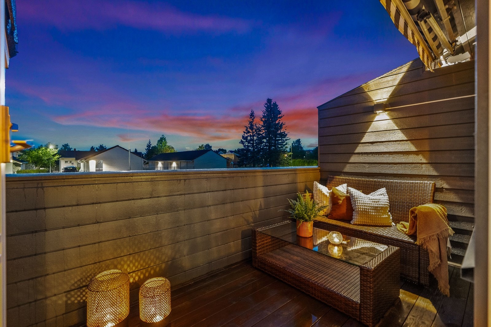 Balkong i andre etasje. Galleribilde