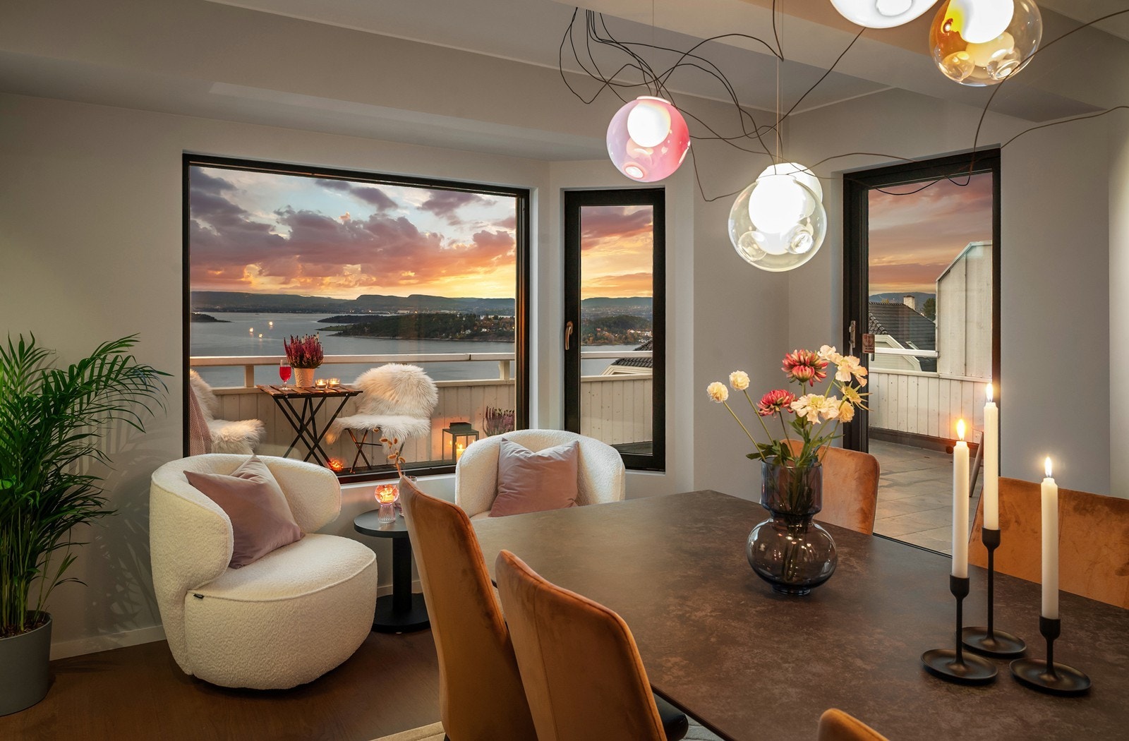 Fantastisk utsikt fra flere rom Galleribilde