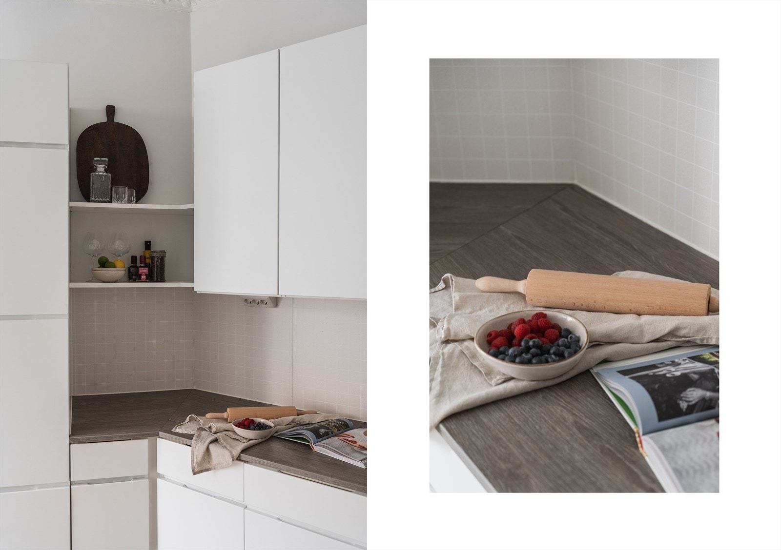 Her vil hverdagskokken trives, med gode arbeidsflater og rikelig med oppbevaring. Galleribilde