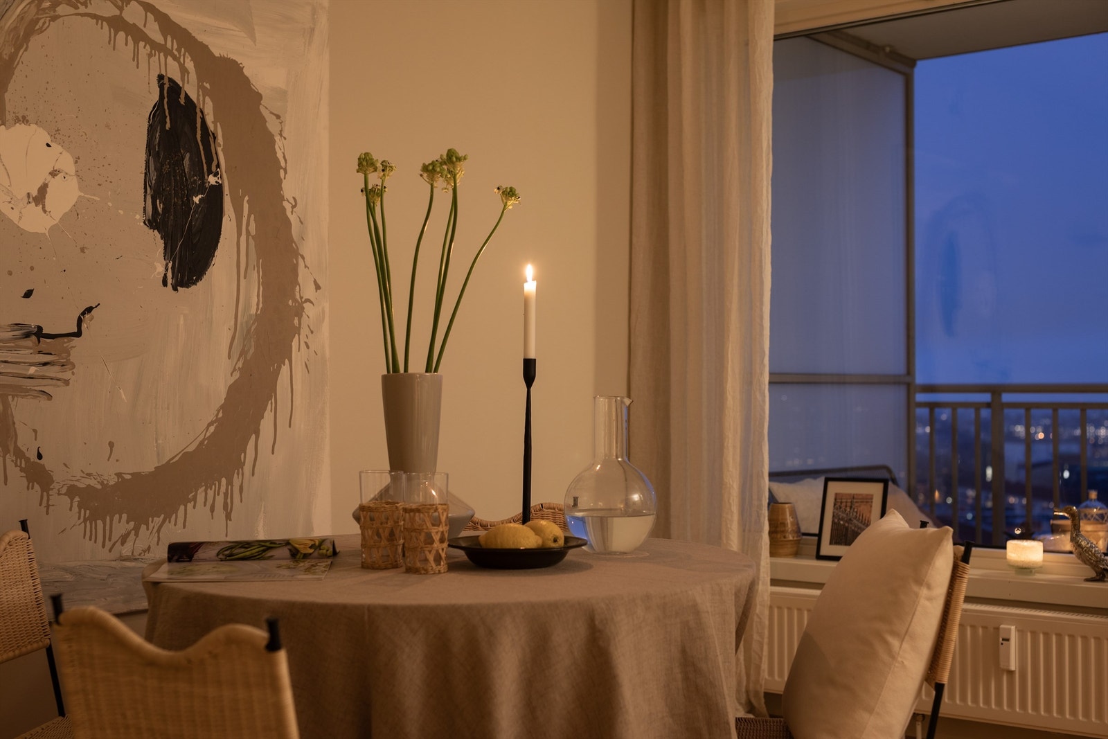 Her kan man nyte hyggelige middager med utsikt over Oslo. Galleribilde