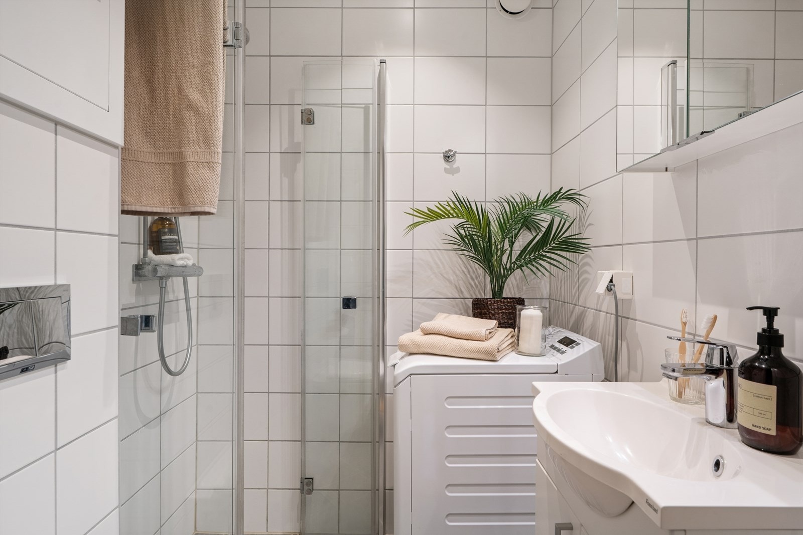 Flislagt bad pusset opp i regi av borettslaget i 2019 Galleribilde