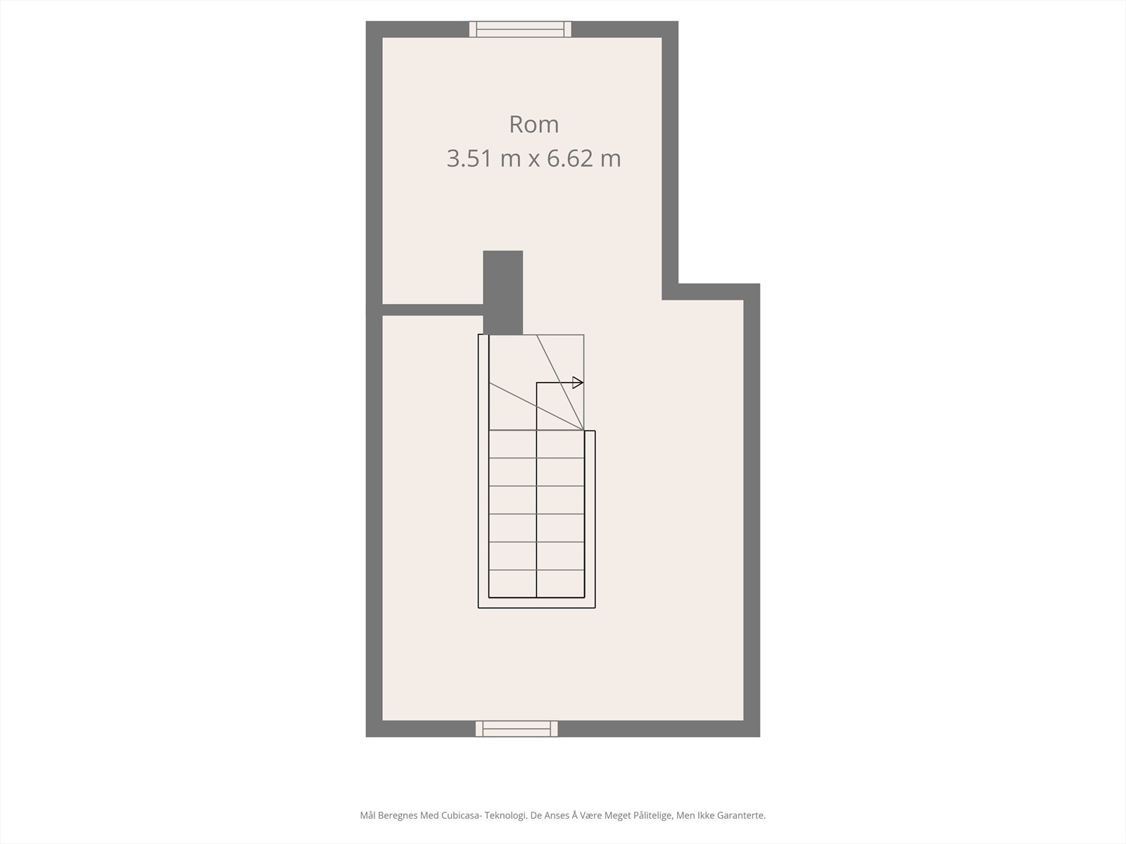 Planskisse loftsetasjen. Galleribilde