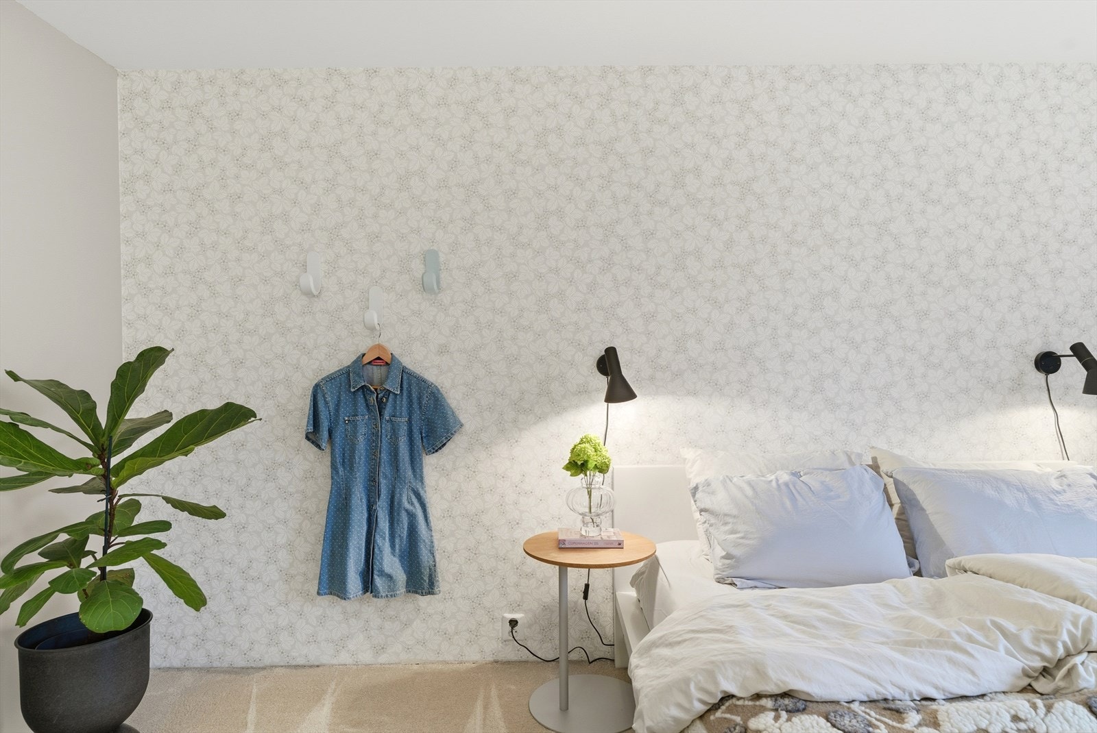 Soveromsdetalj. Galleribilde