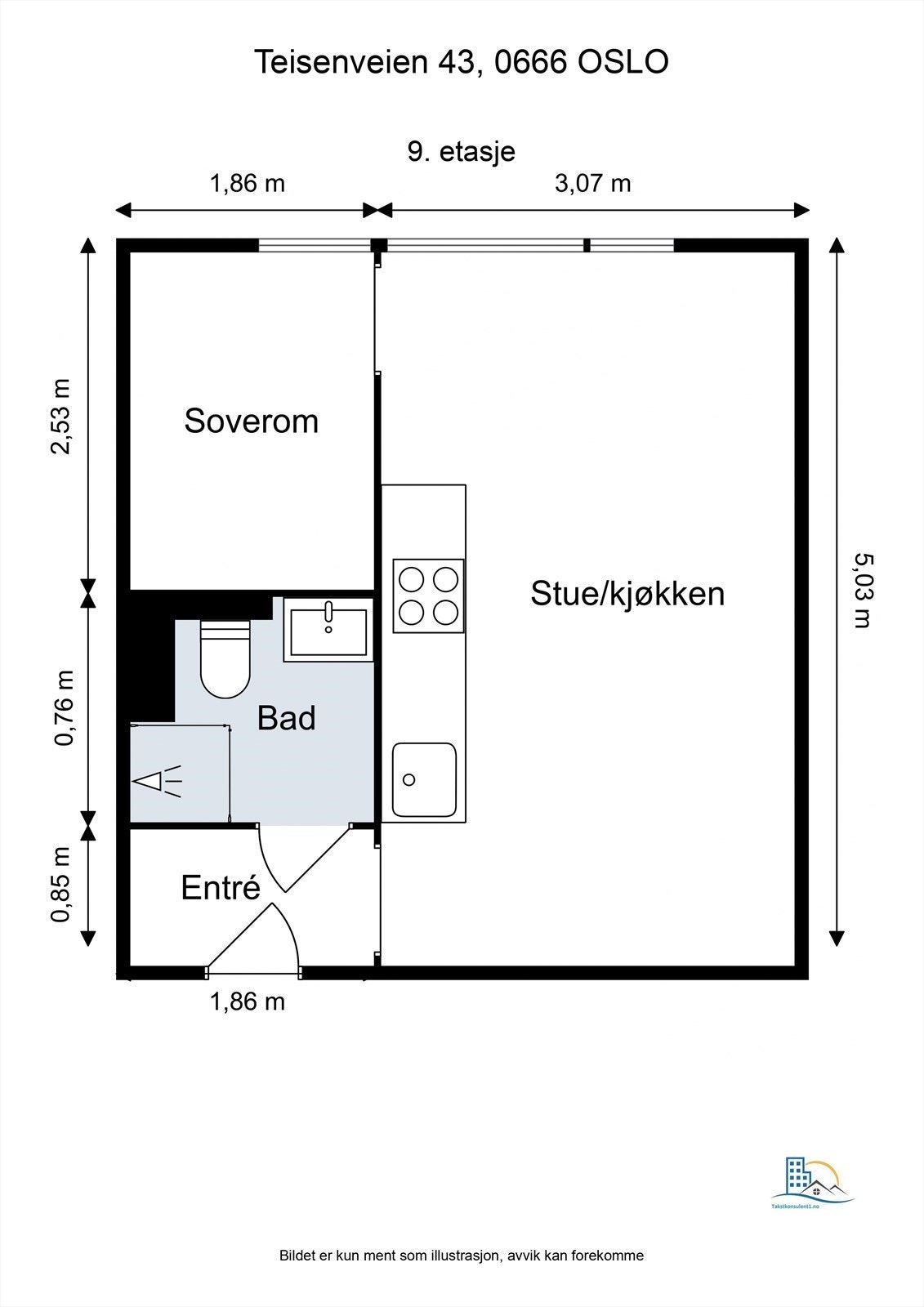Plantegning. Galleribilde
