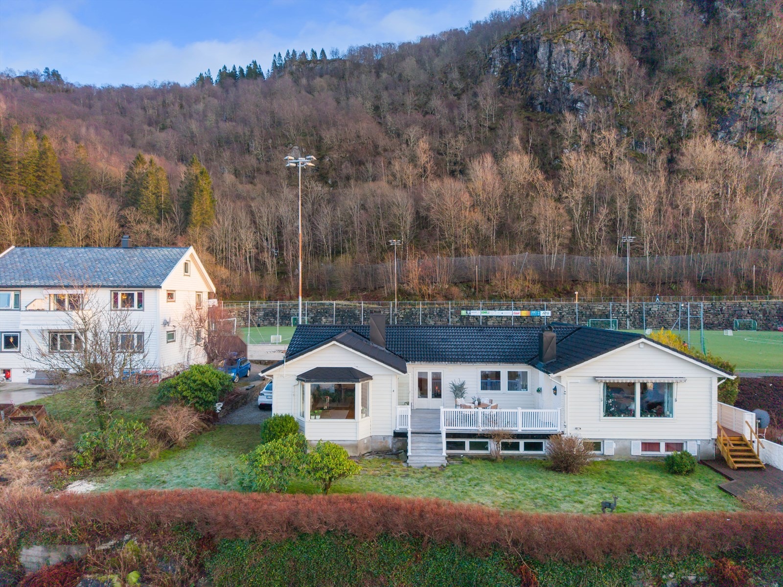 Fasadebilde. Galleribilde