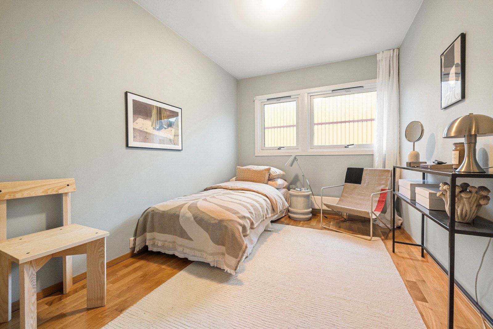 Soverom II er perfekt som barnerom, gjesterom eller kontor. Galleribilde