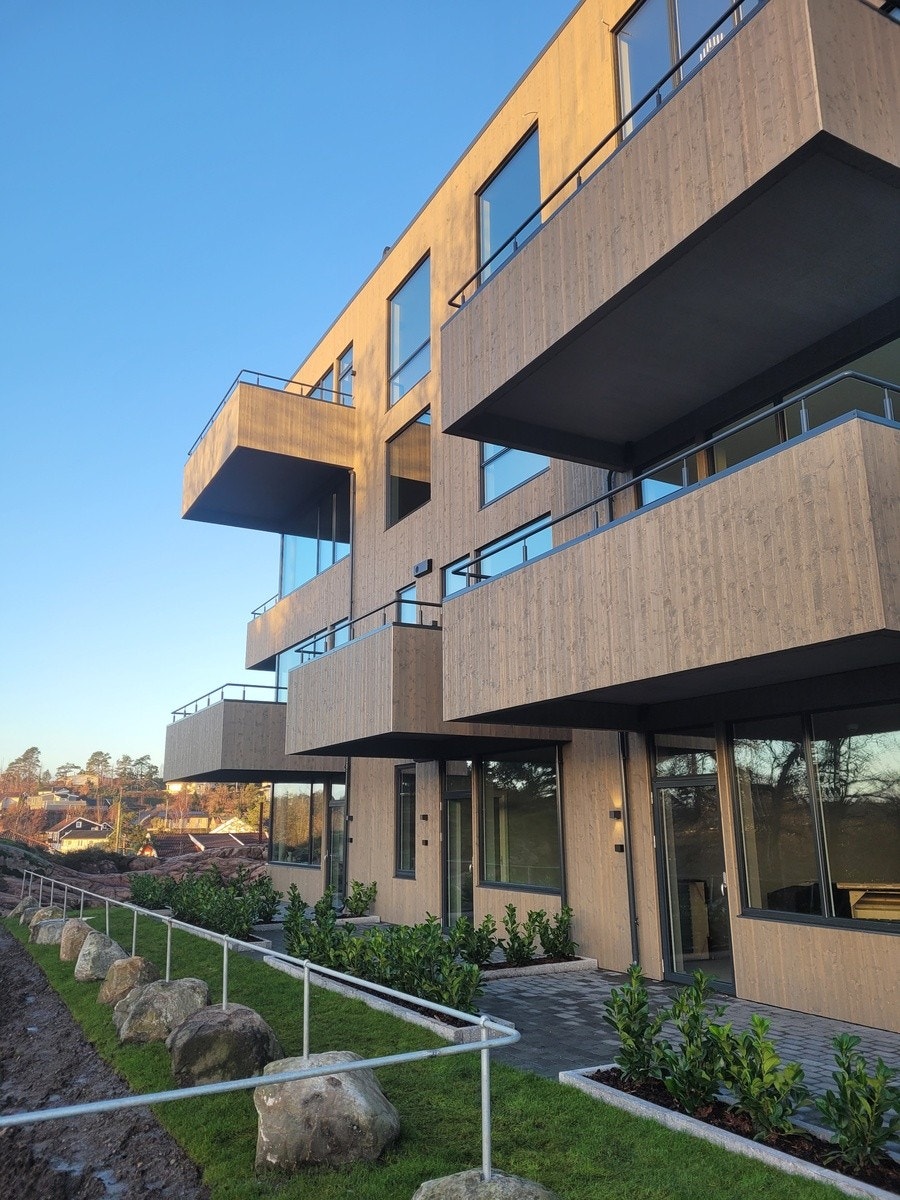 Fasade bakside Galleribilde