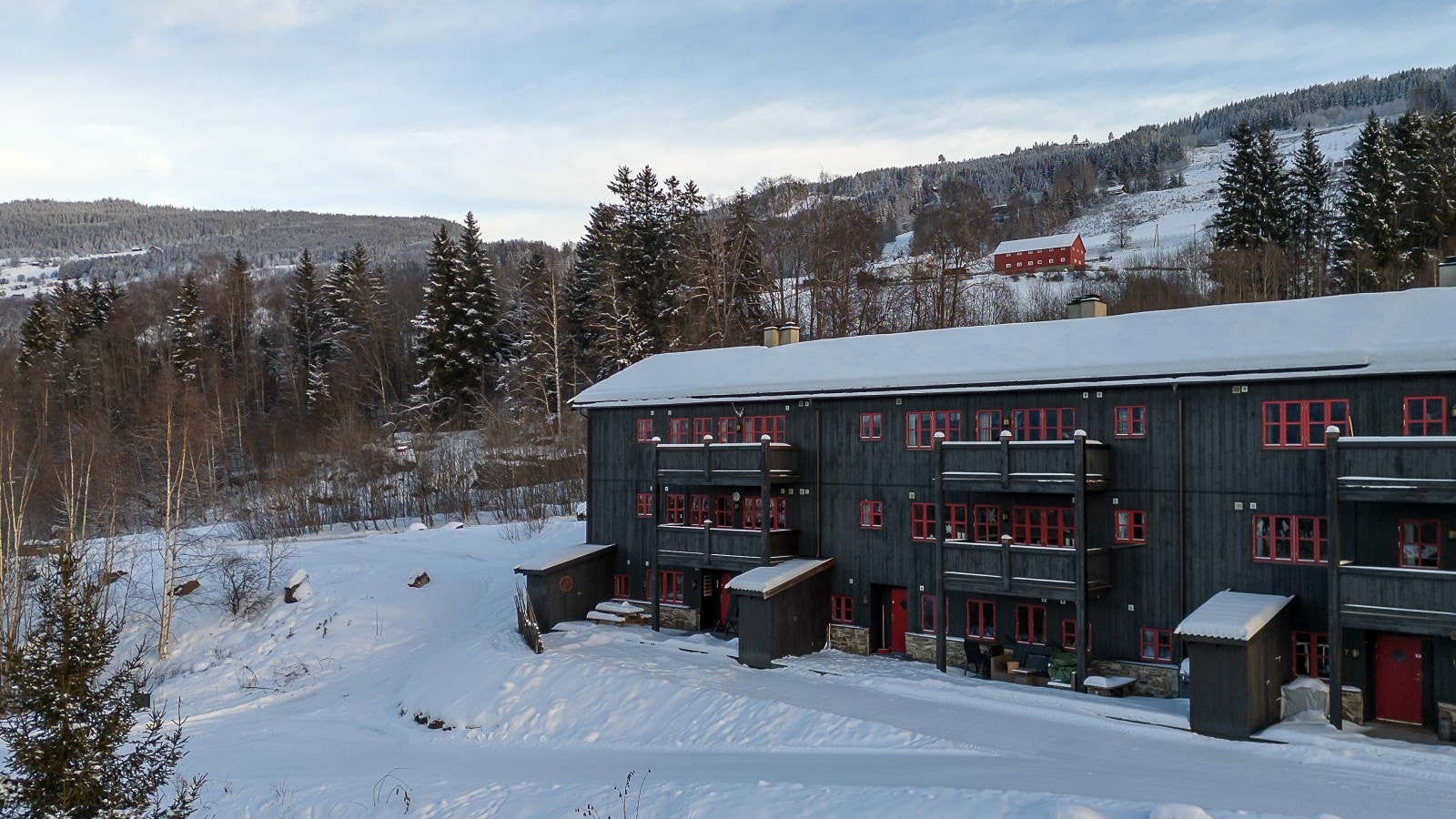 Dette er en praktisk fritidsleilighet med beliggenhet i nederste del av Hafjell. Galleribilde