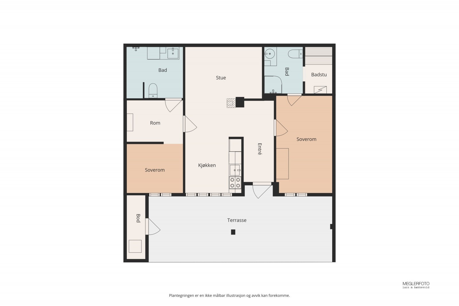 Plantegning | Underetasje Galleribilde