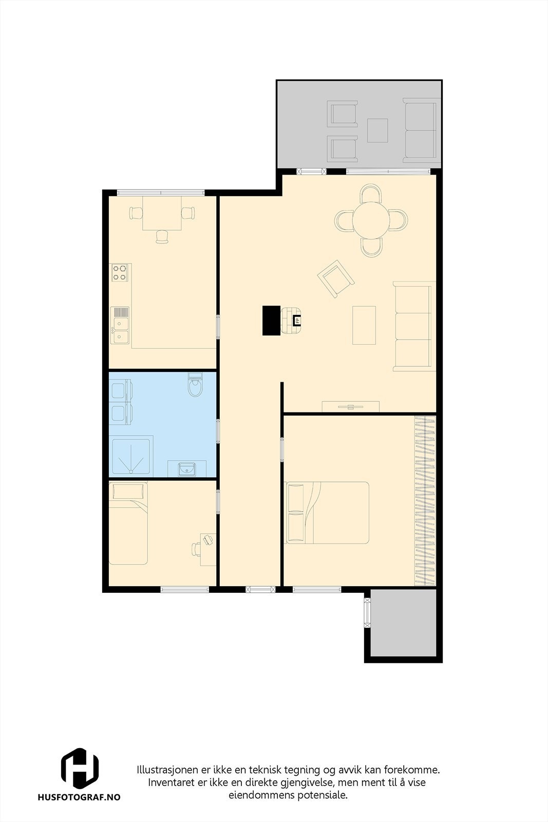 Plantegning. Galleribilde