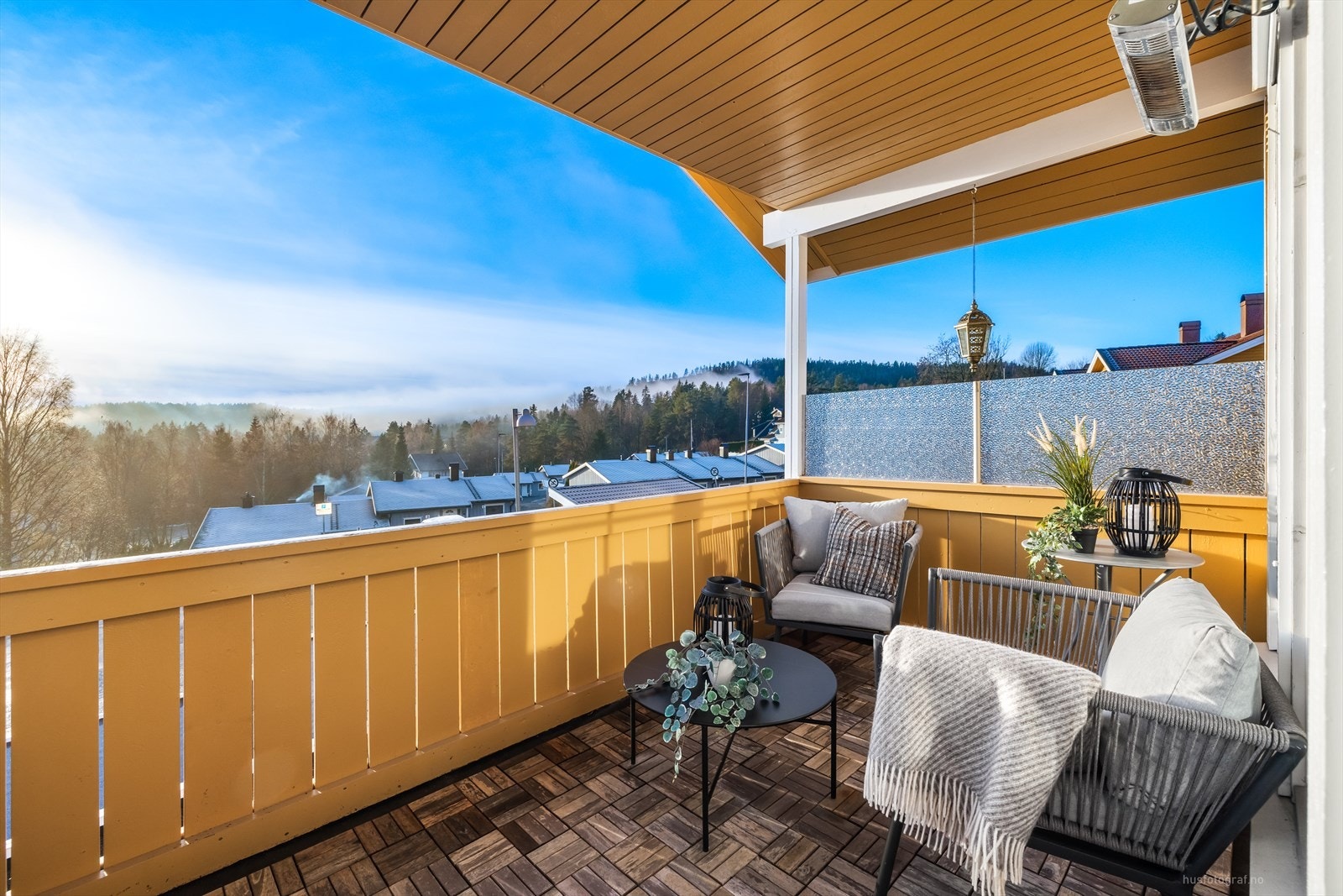 Fin utsikt over nærområdet. Galleribilde