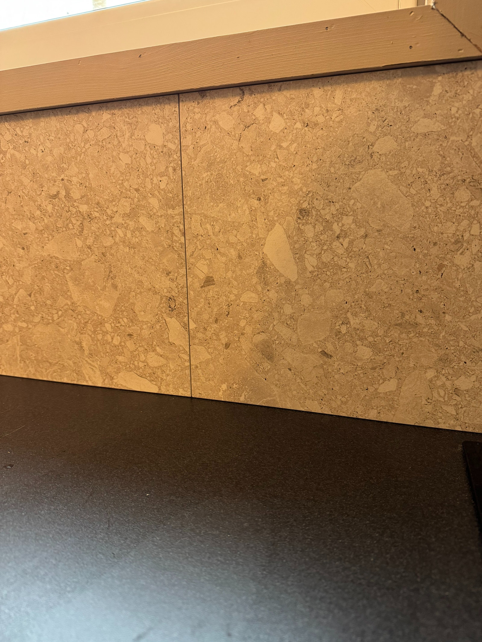 Fliser over kjøkkenbenk Galleribilde