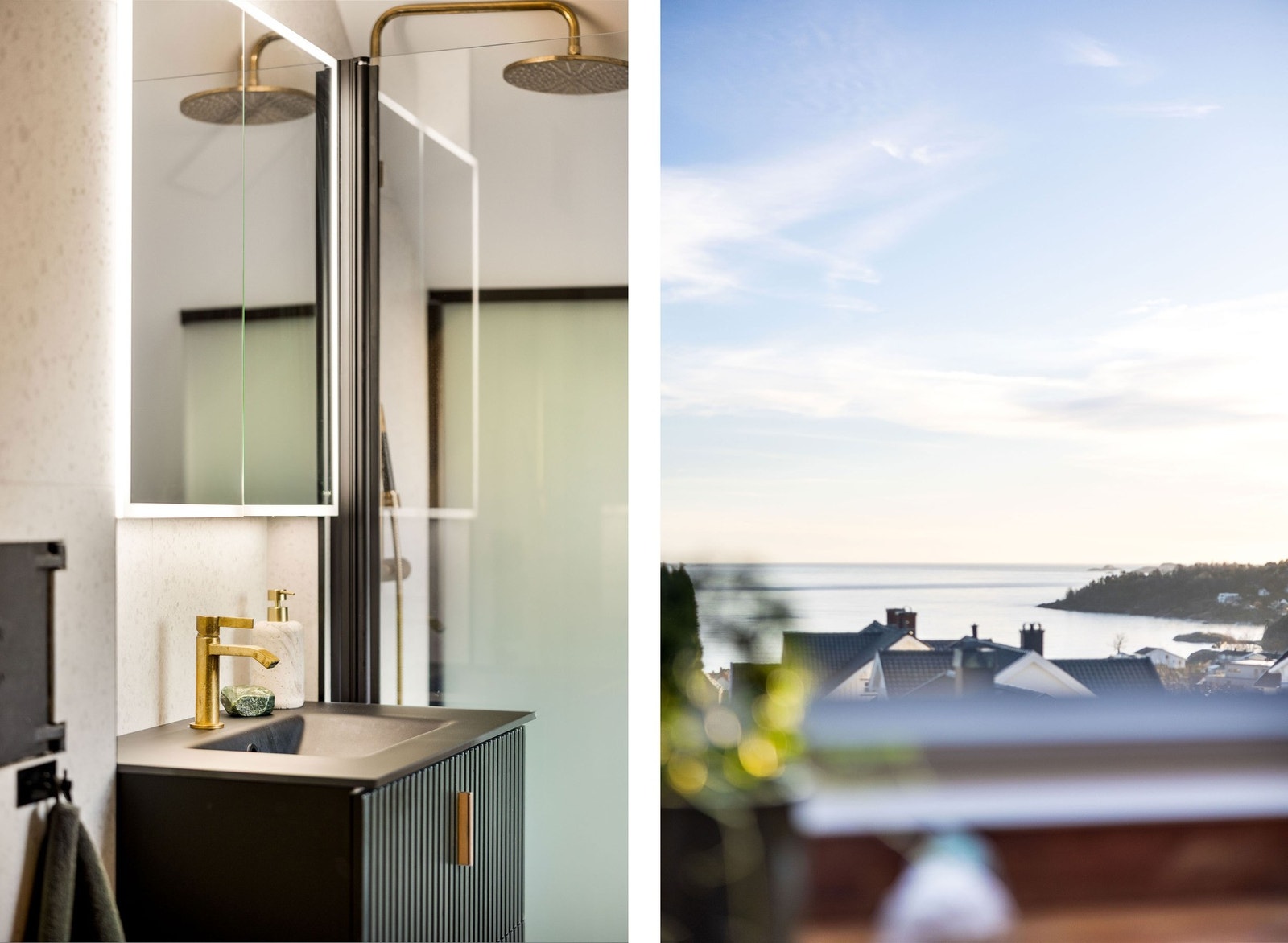 Takvinduet sørger for rikelig med naturlig dagslys og gir rommet en lys og behagelig følelse. Her er også utsikten upåklagelig! Galleribilde