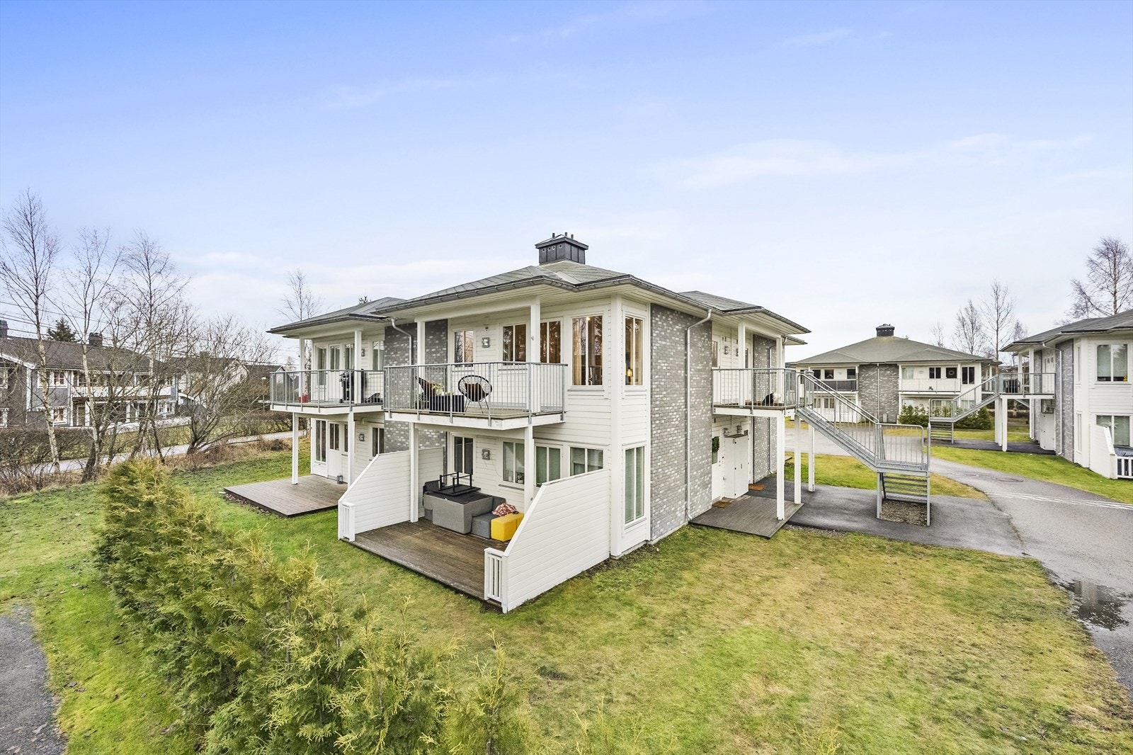 Sameiet Blåbærtråkket 23-29 består av totalt 56 boligseksjoner. Galleribilde