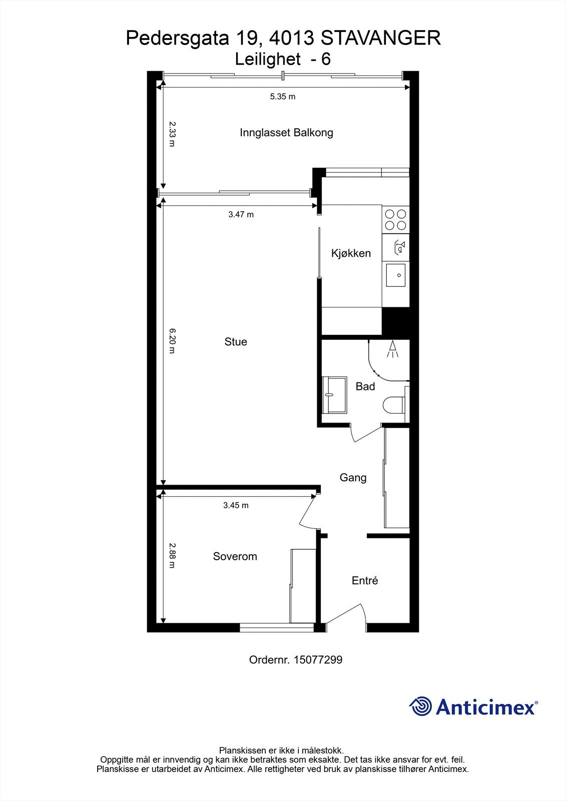 Plantegning. Galleribilde