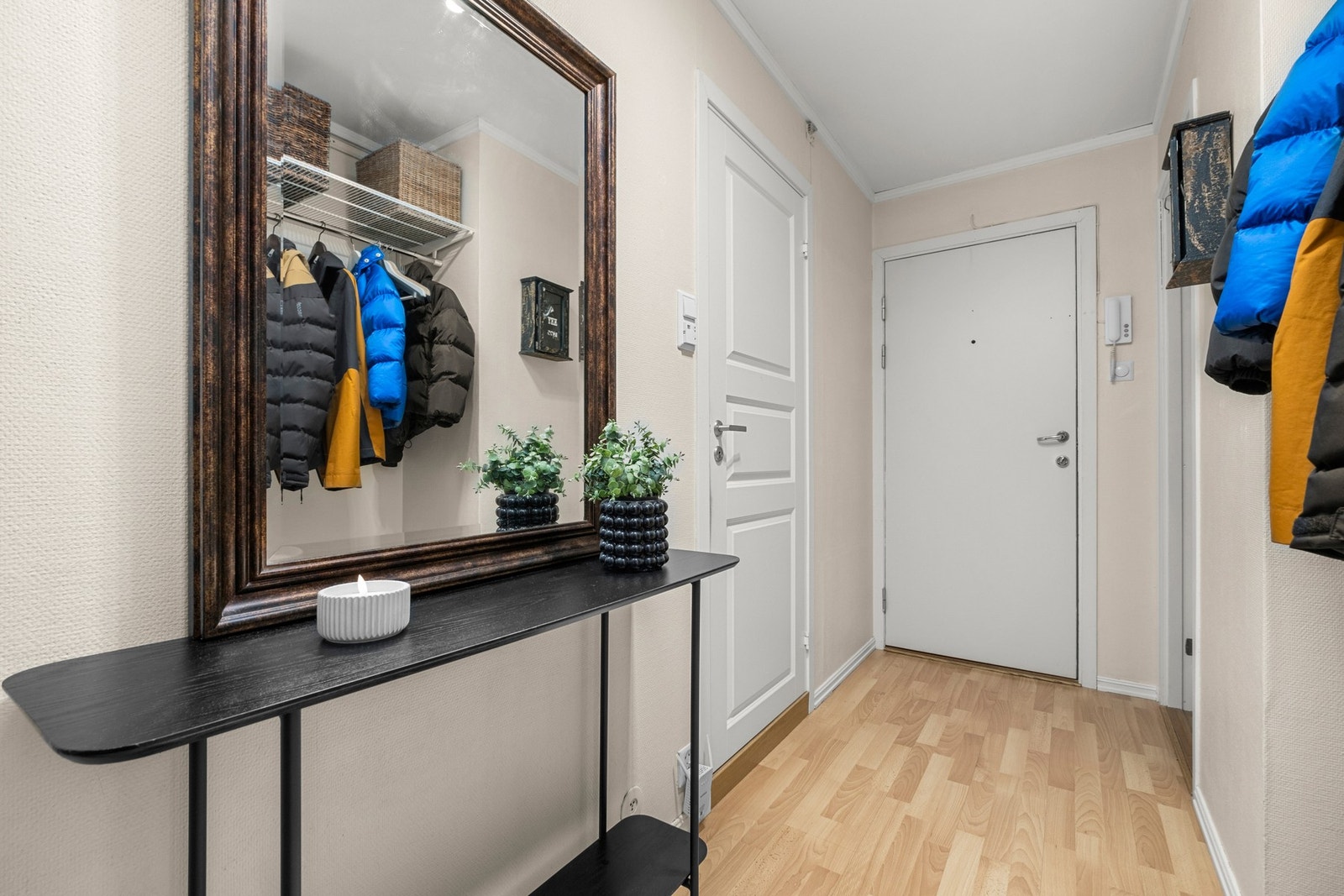 Flott og innbydende entré Galleribilde