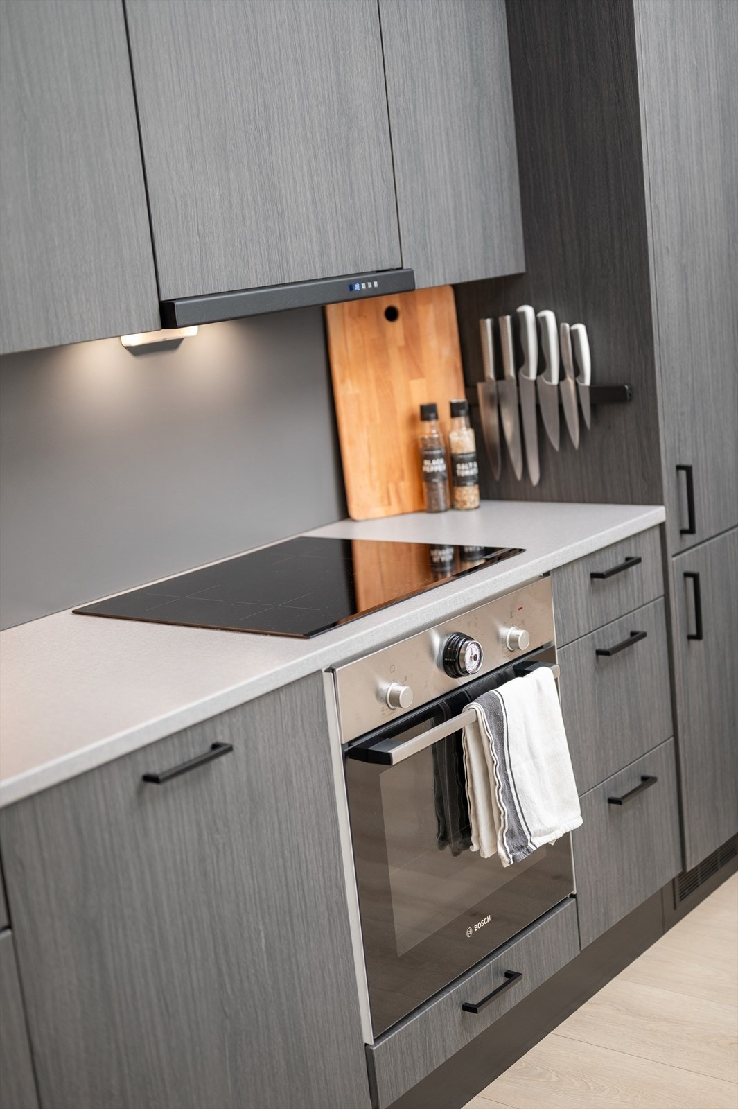 Stekeovn fra kvalitetsleverandøren "Bosch". Galleribilde