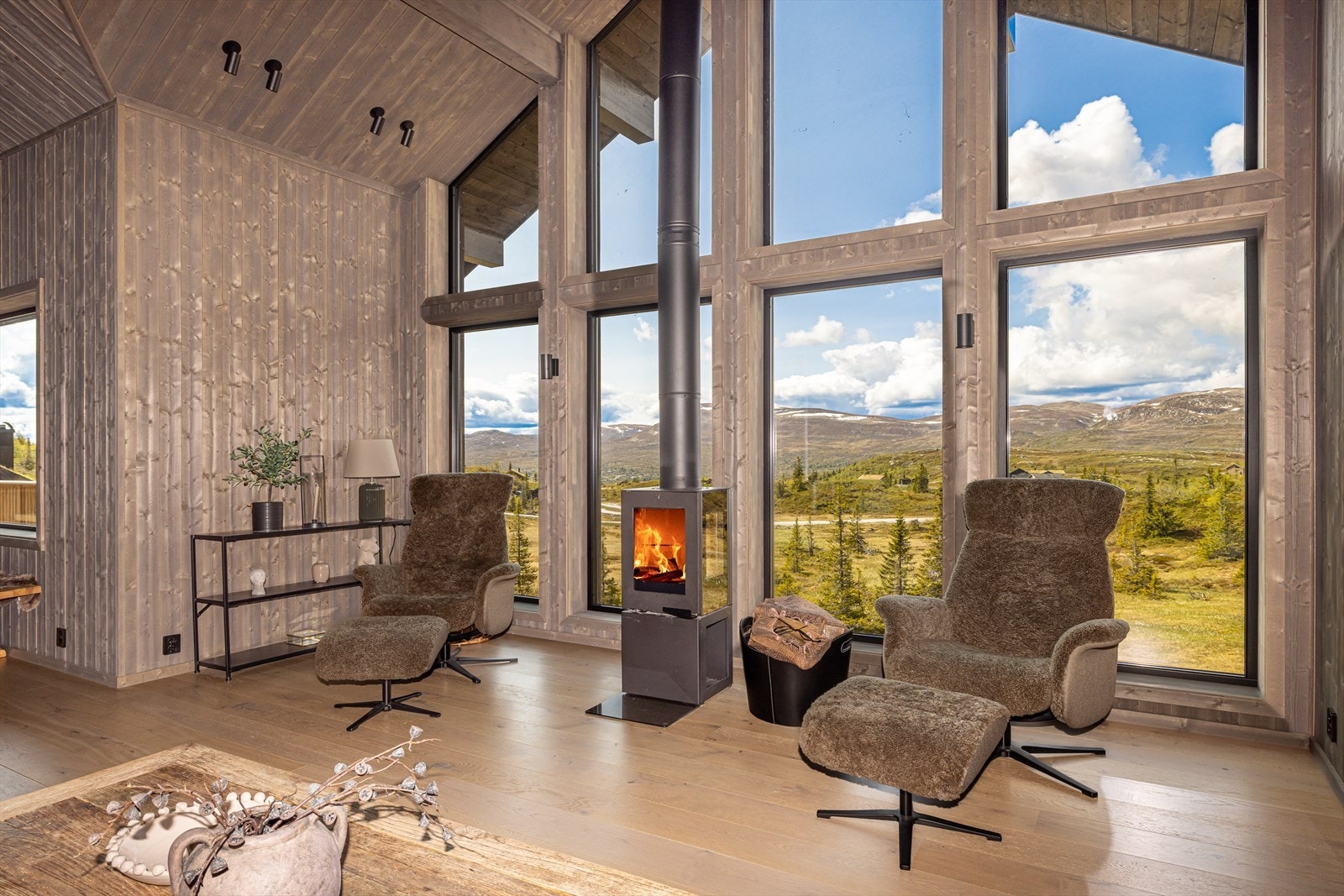 Meget flott og eksklusiv hytte i vakre omgivelser på Høgevarde Galleribilde