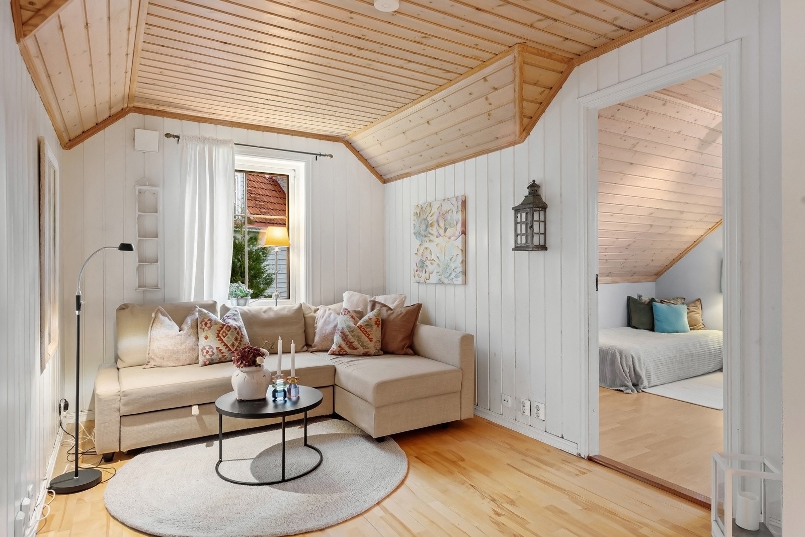 Loftstue Galleribilde