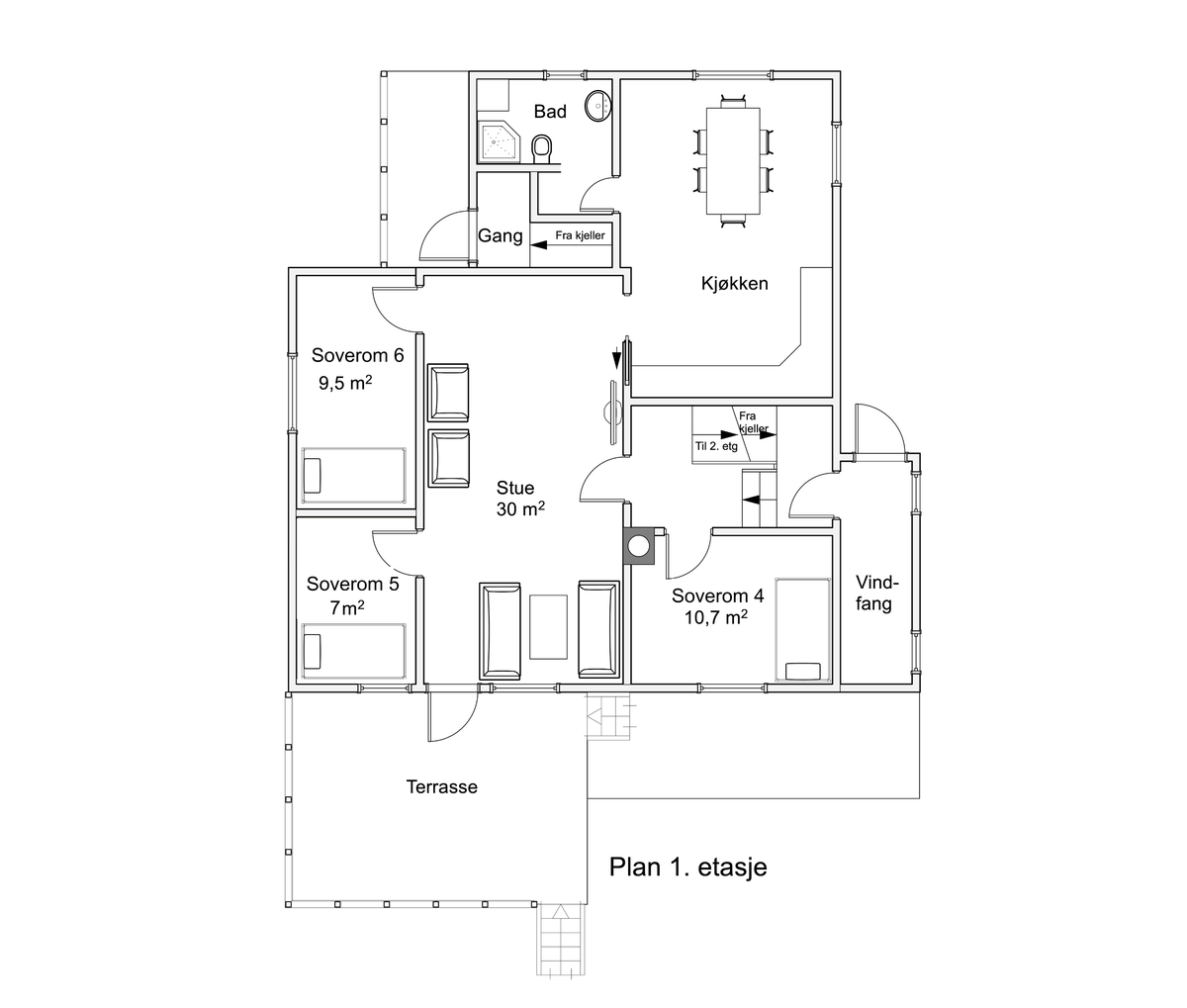 1. etasje Galleribilde