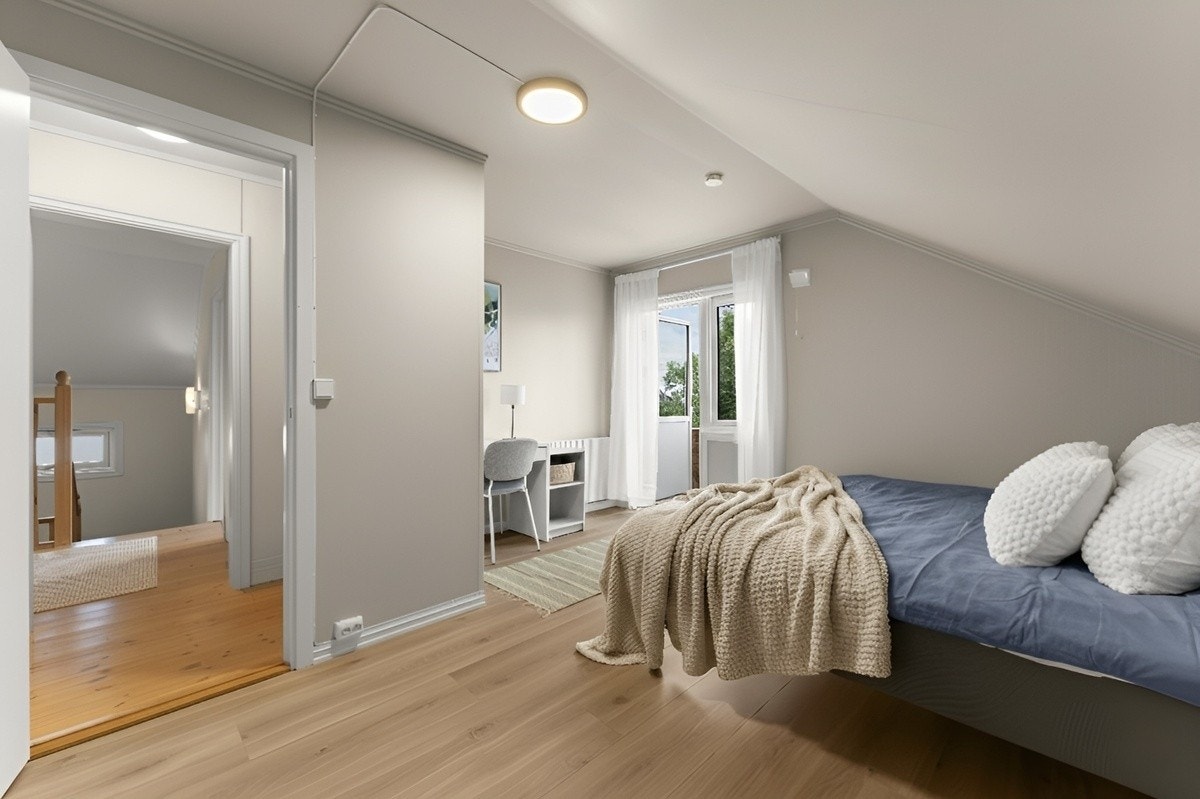 Soverom med egen balkong Galleribilde