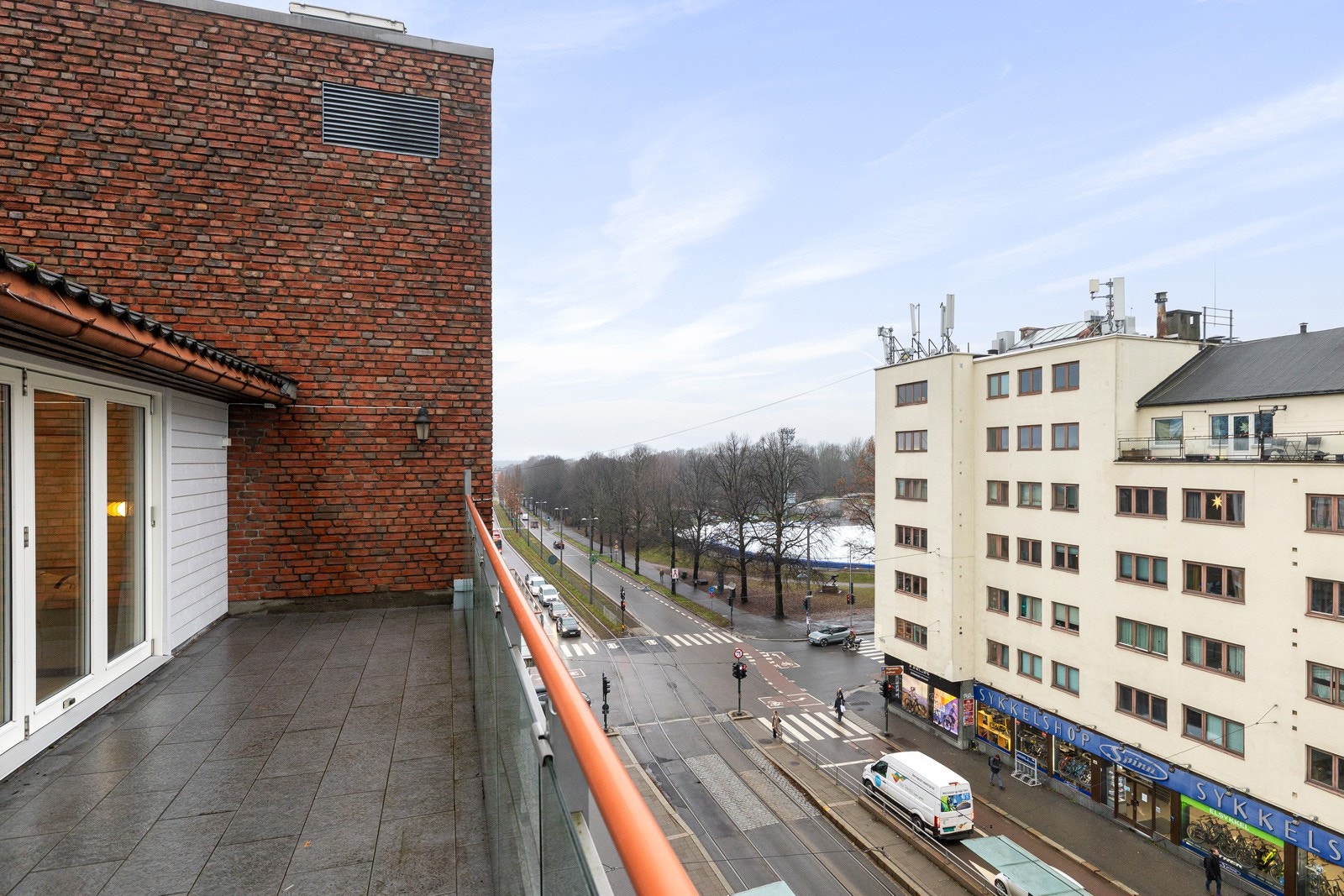 Utsikt mot Frognerparken. Galleribilde