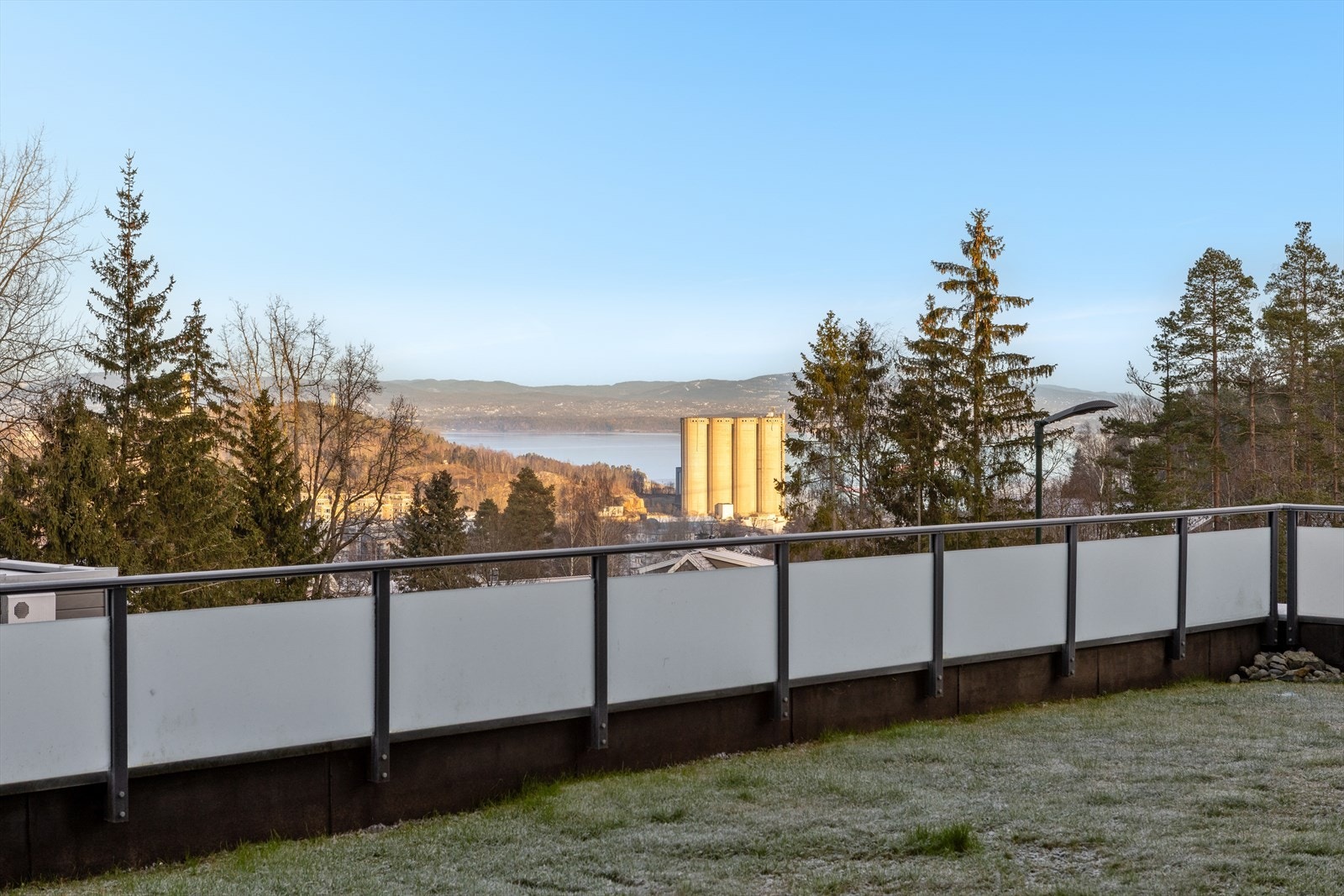 Utsikt terrasse Galleribilde