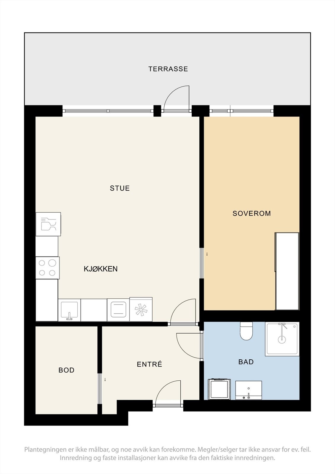 Plantegning. Galleribilde