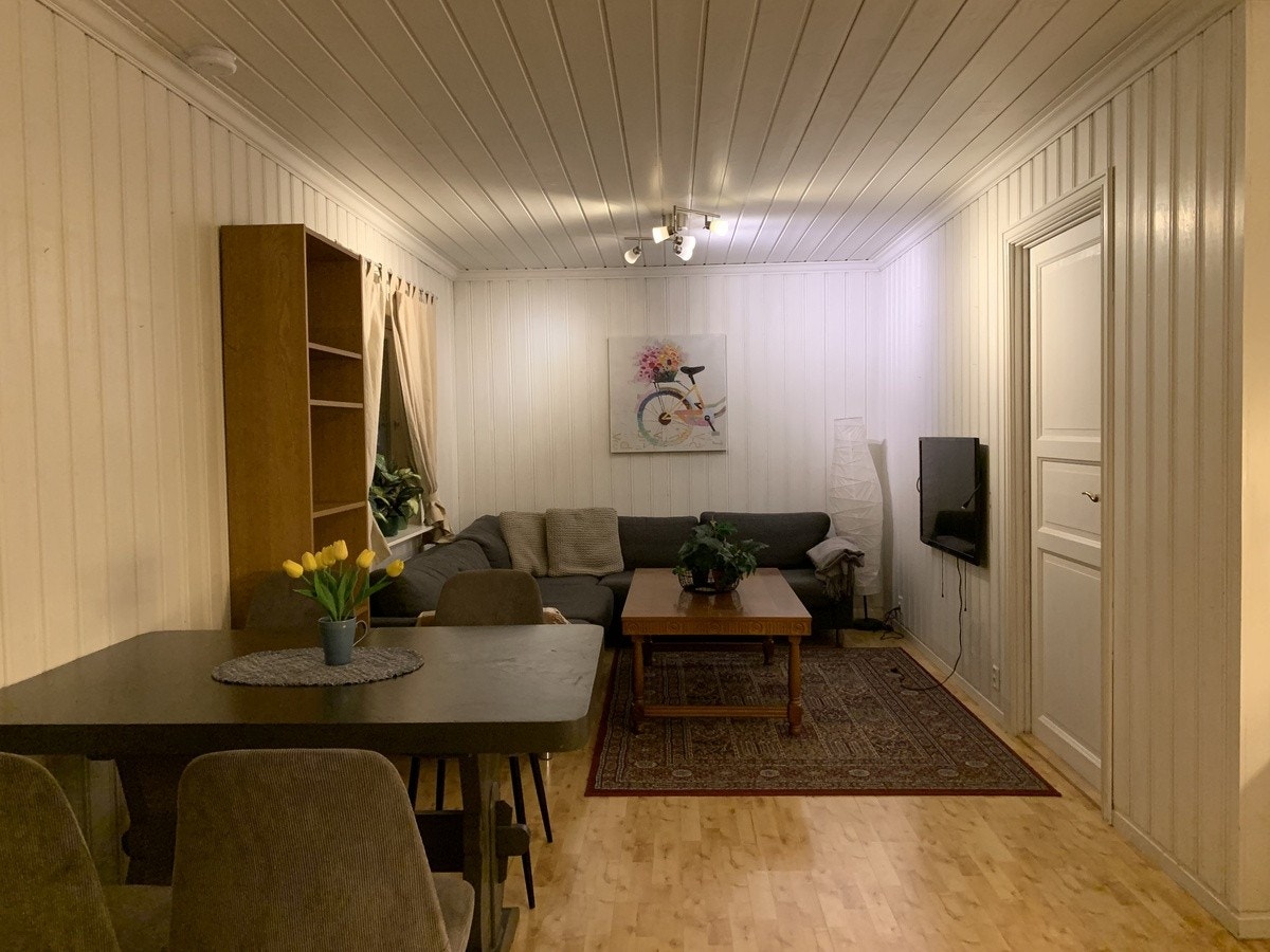 Stueavdeling i fellesareal Galleribilde