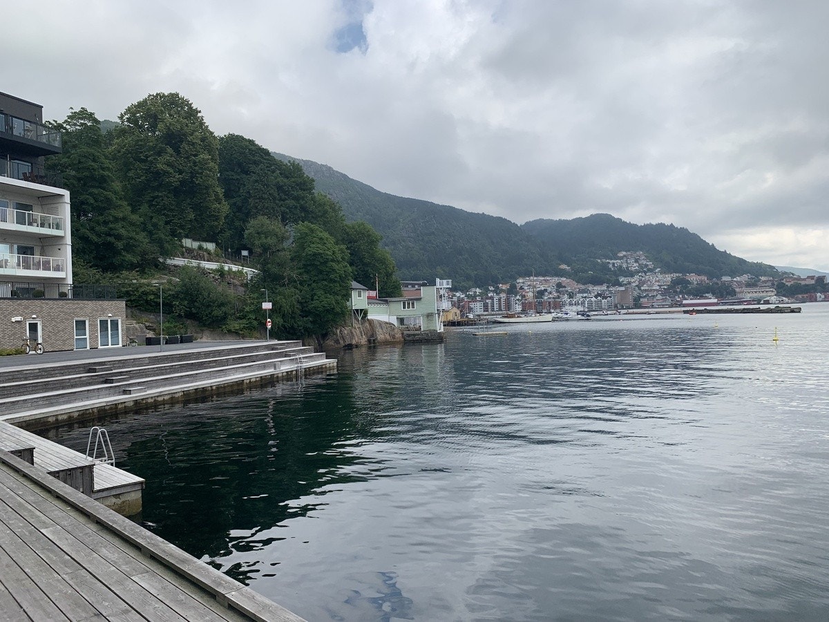 Elsero Sjøbad ligger på Gamle Bergen bymuseum, 5 min gange fra leiligheten i Nyhavnsveien 16. Galleribilde